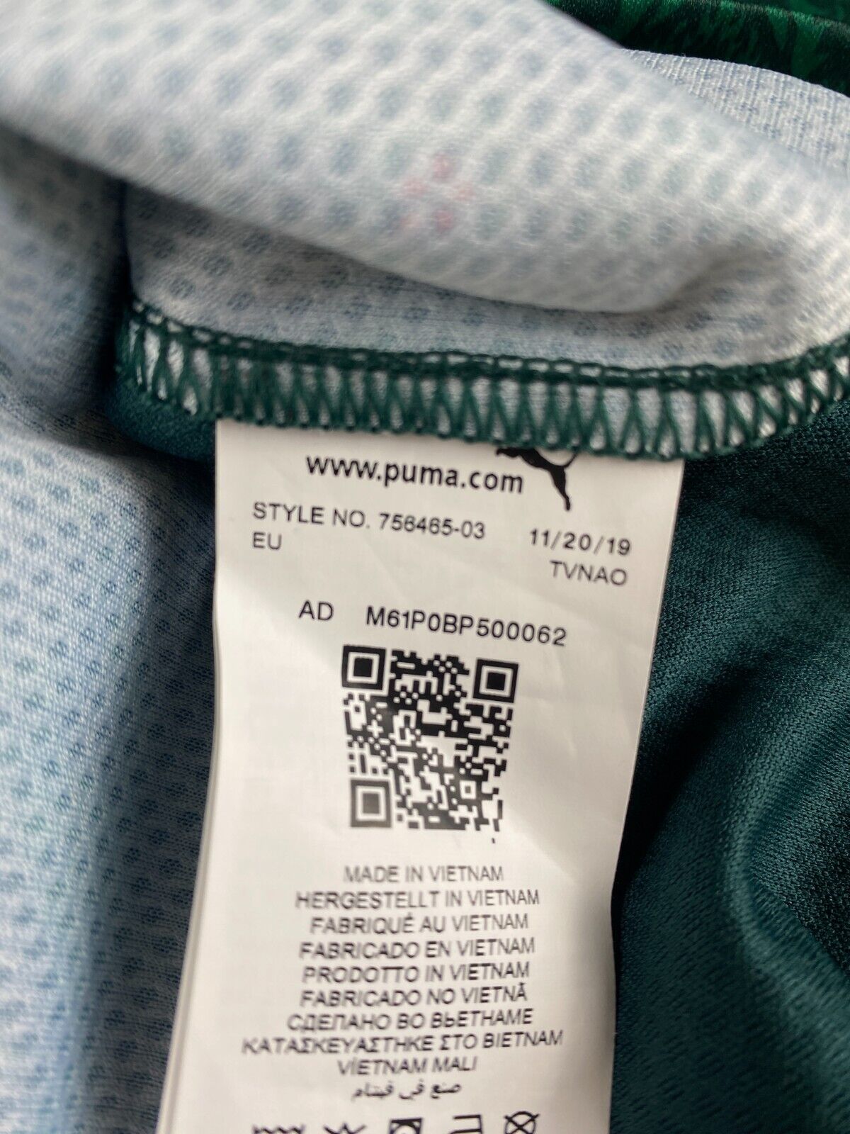 Italien 2019-20 Drittes Trikot XL Puma