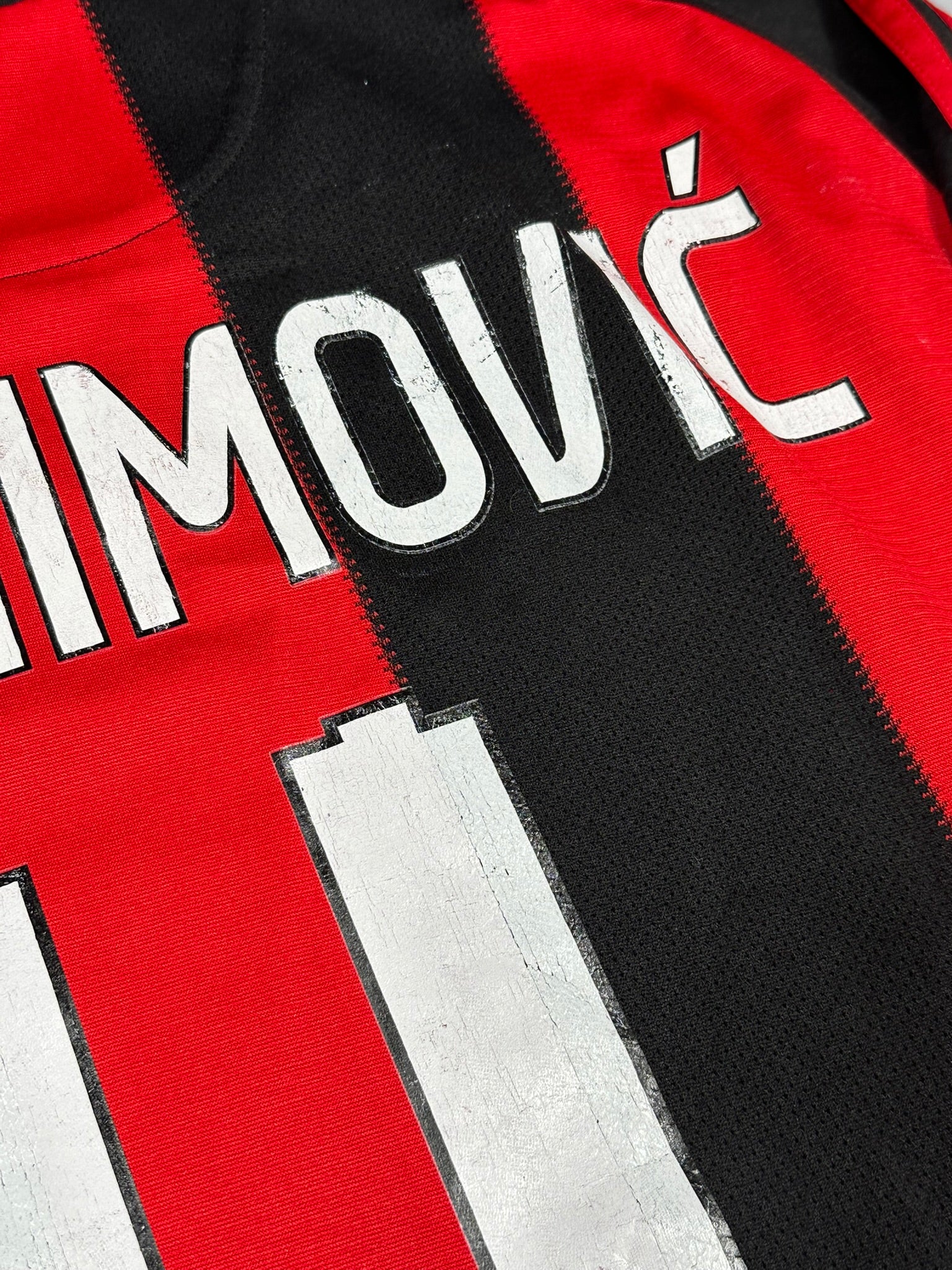 AC Mailand 2010-11 "Ibrahimovic" Heim Trikot M adidas