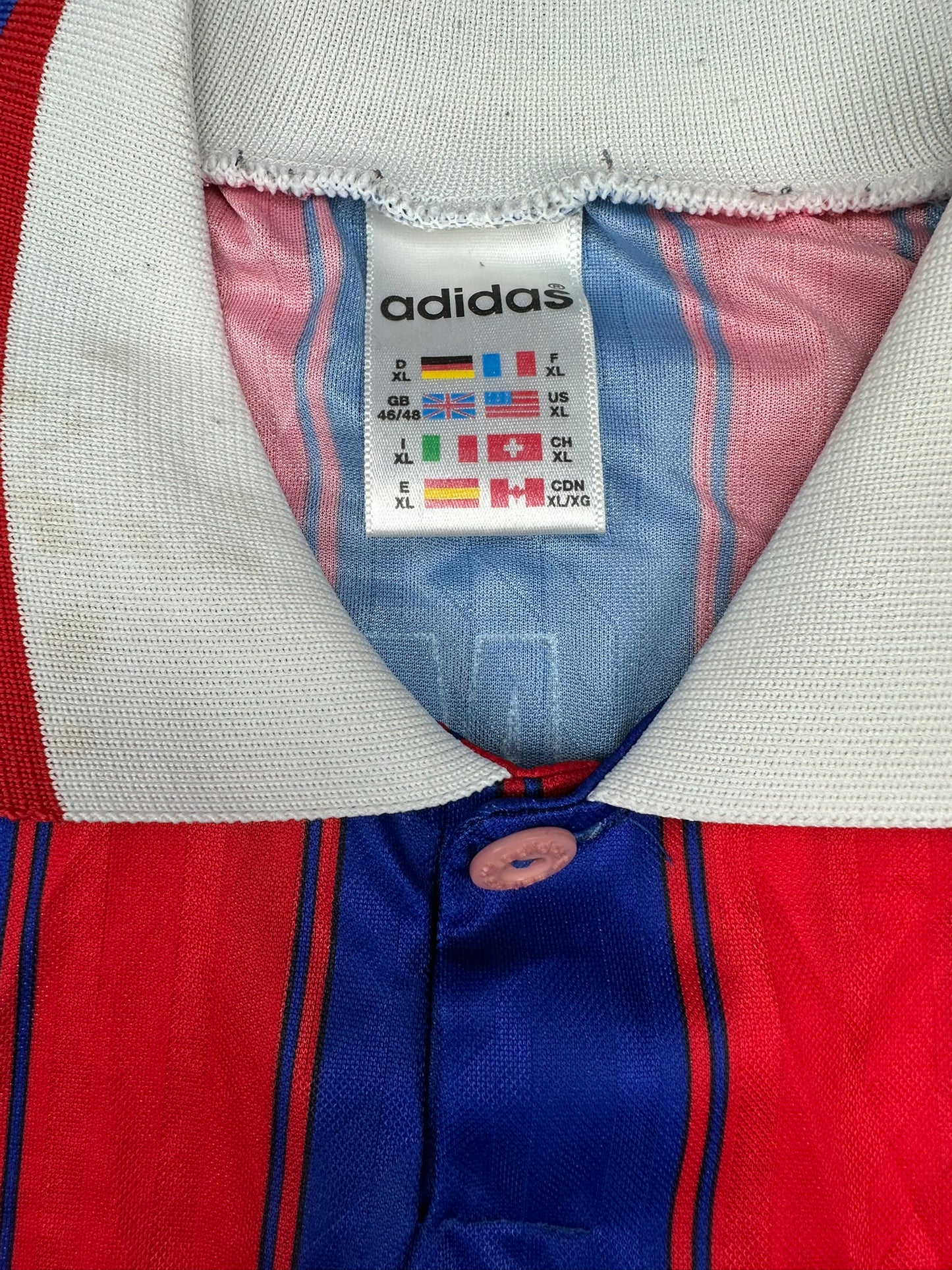 Bayern München 1995-97 Heim Trikot XL adidas