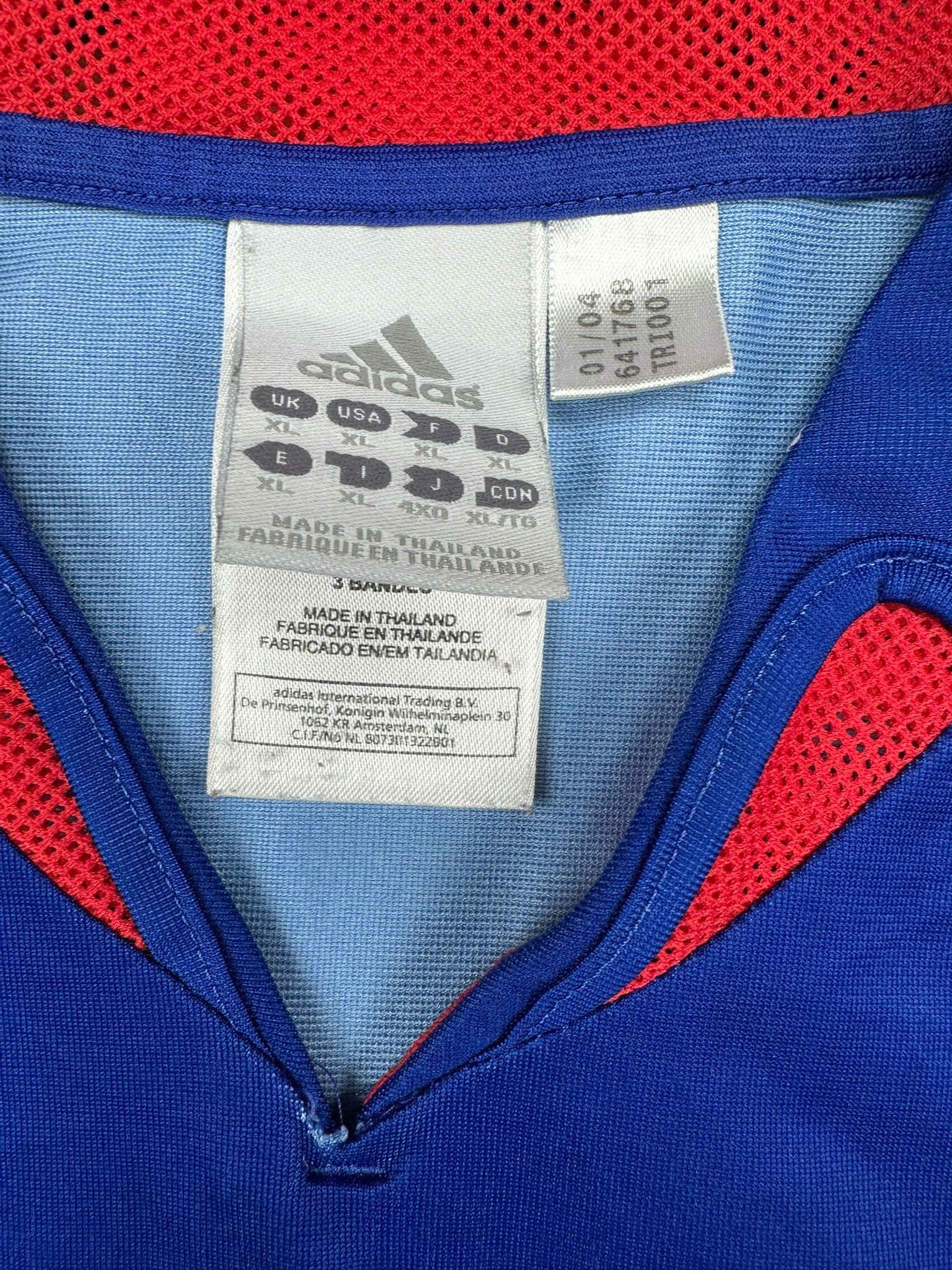 Frankreich 2004-06 "Zidane" Heim Trikot XL adidas