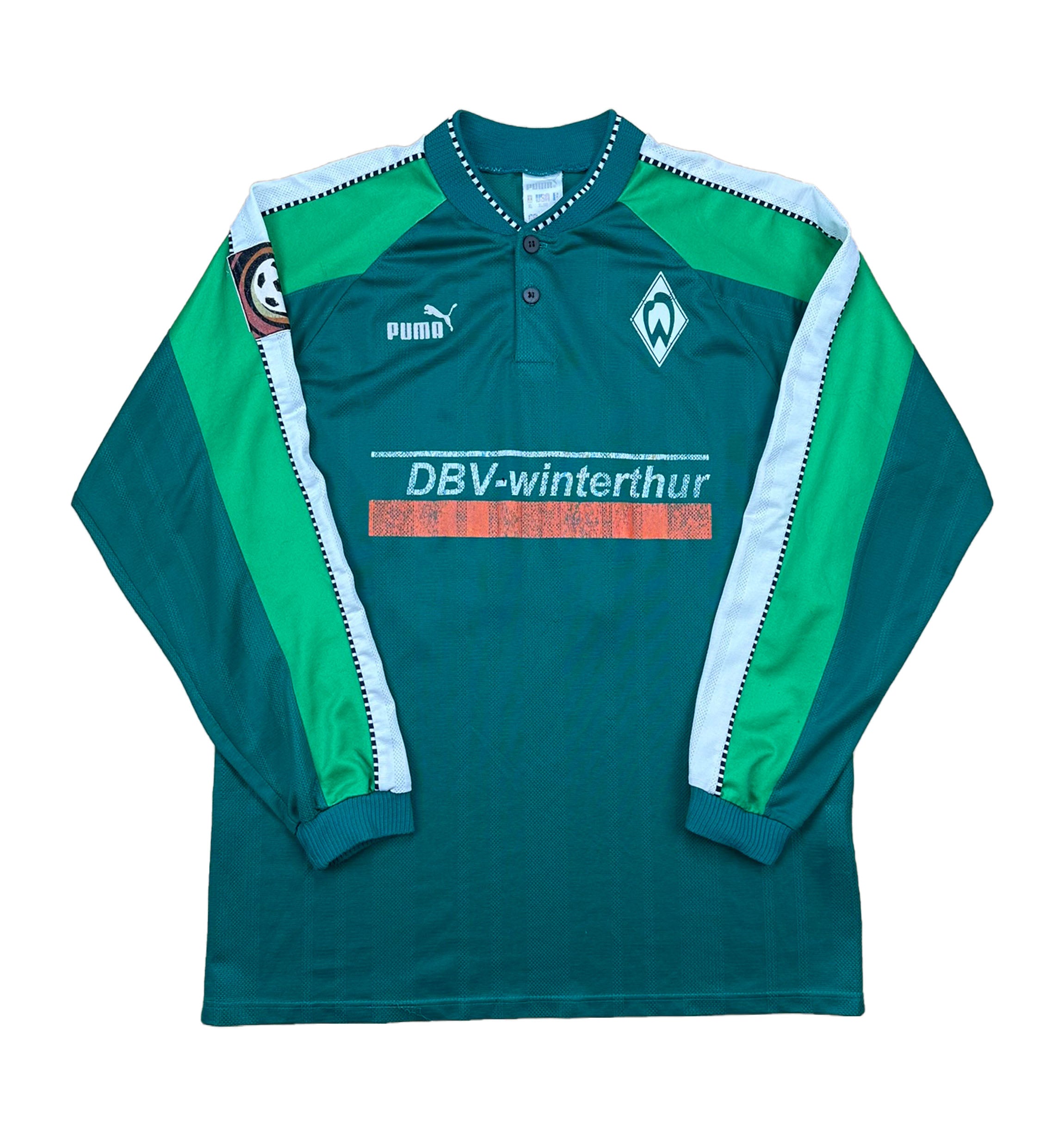 SV Werder Bremen 1998 "Wiedener" Goodwill-Tour Trikot XL puma *Spielertrikot*