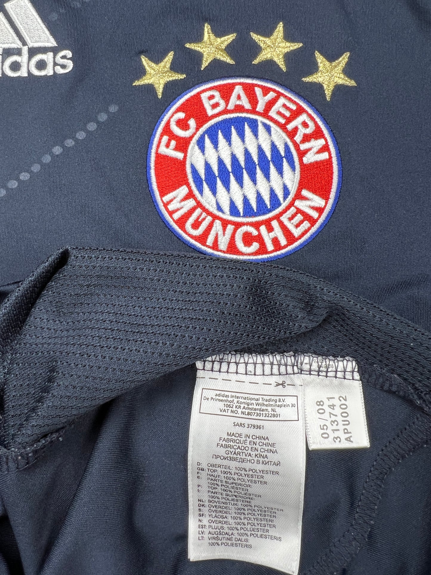 Bayern München 2008-10 "Sosa" Auswärts Trikot M adidas