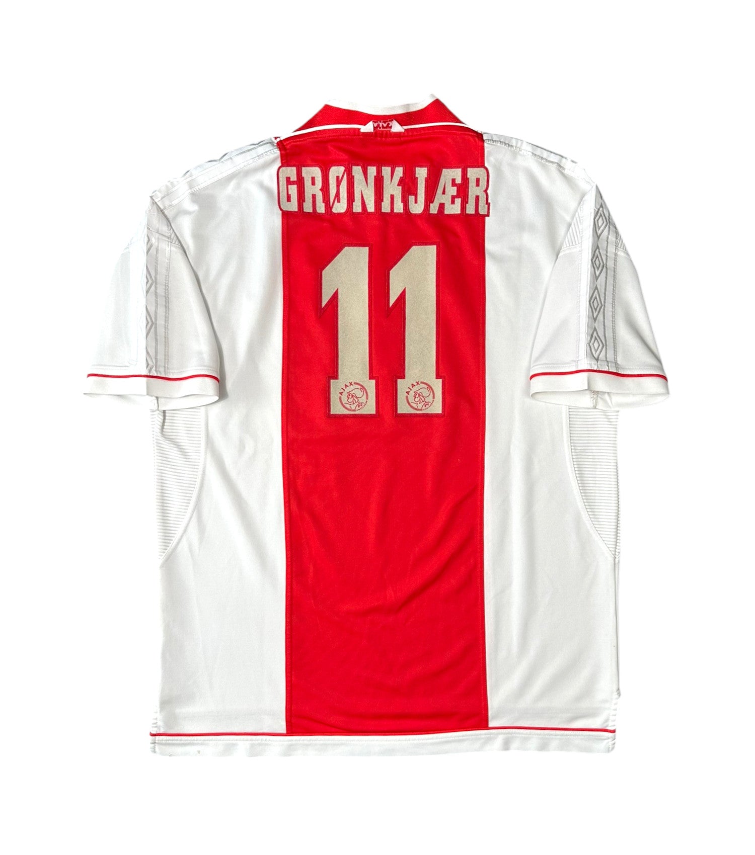 Ajax 1999-00 "Gronkjaer" Heim Trikot XXL umbro