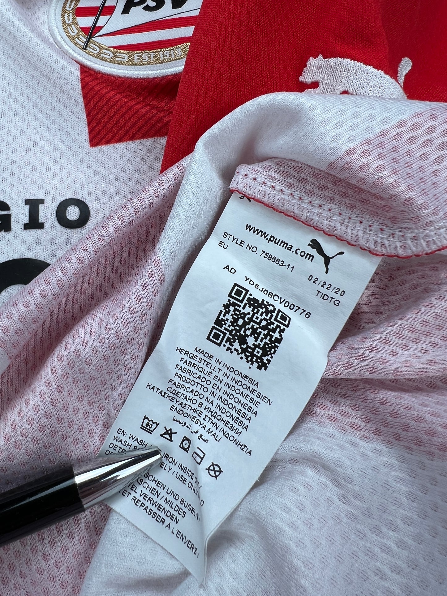 PSV Eindhoven 2020-21 "Götze" Heim Trikot M puma
