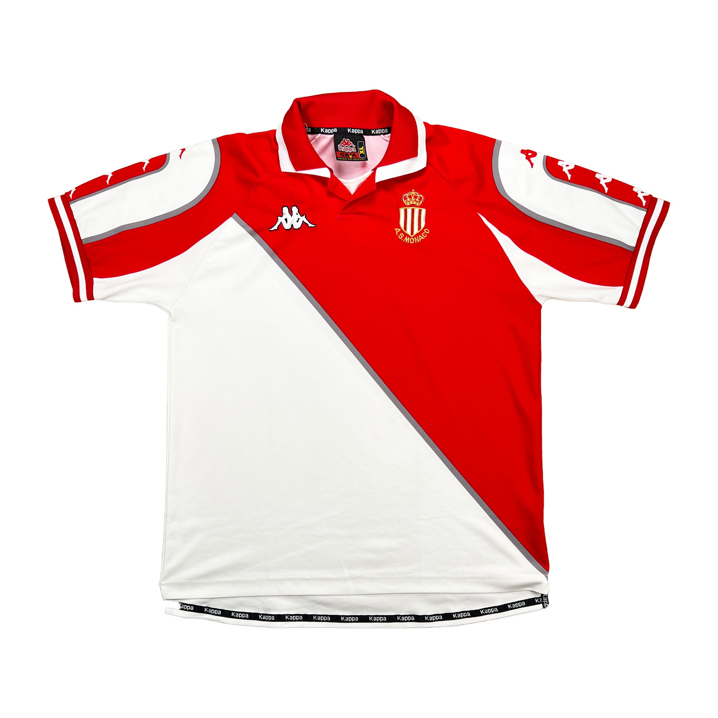 AS Monaco 1998-99 Heim Trikot XL kappa