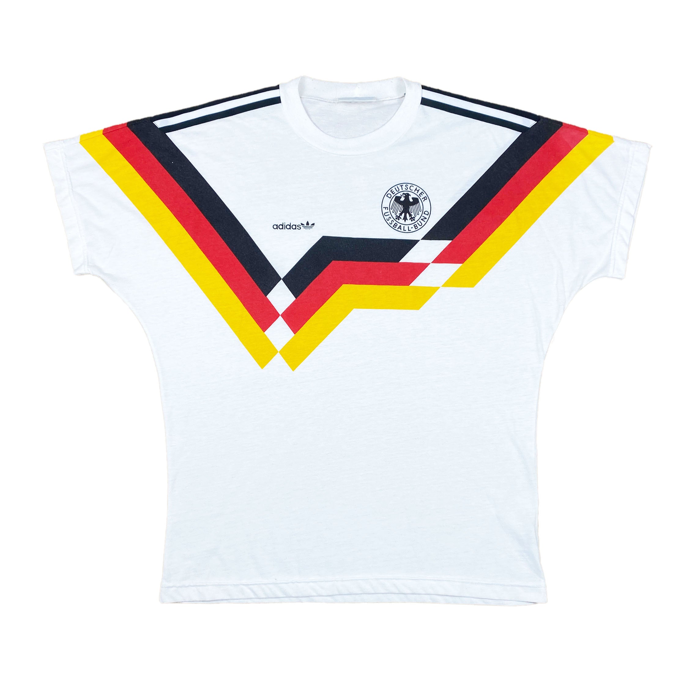 Deutschland 1988-90 Trainingsshirt L Adidas