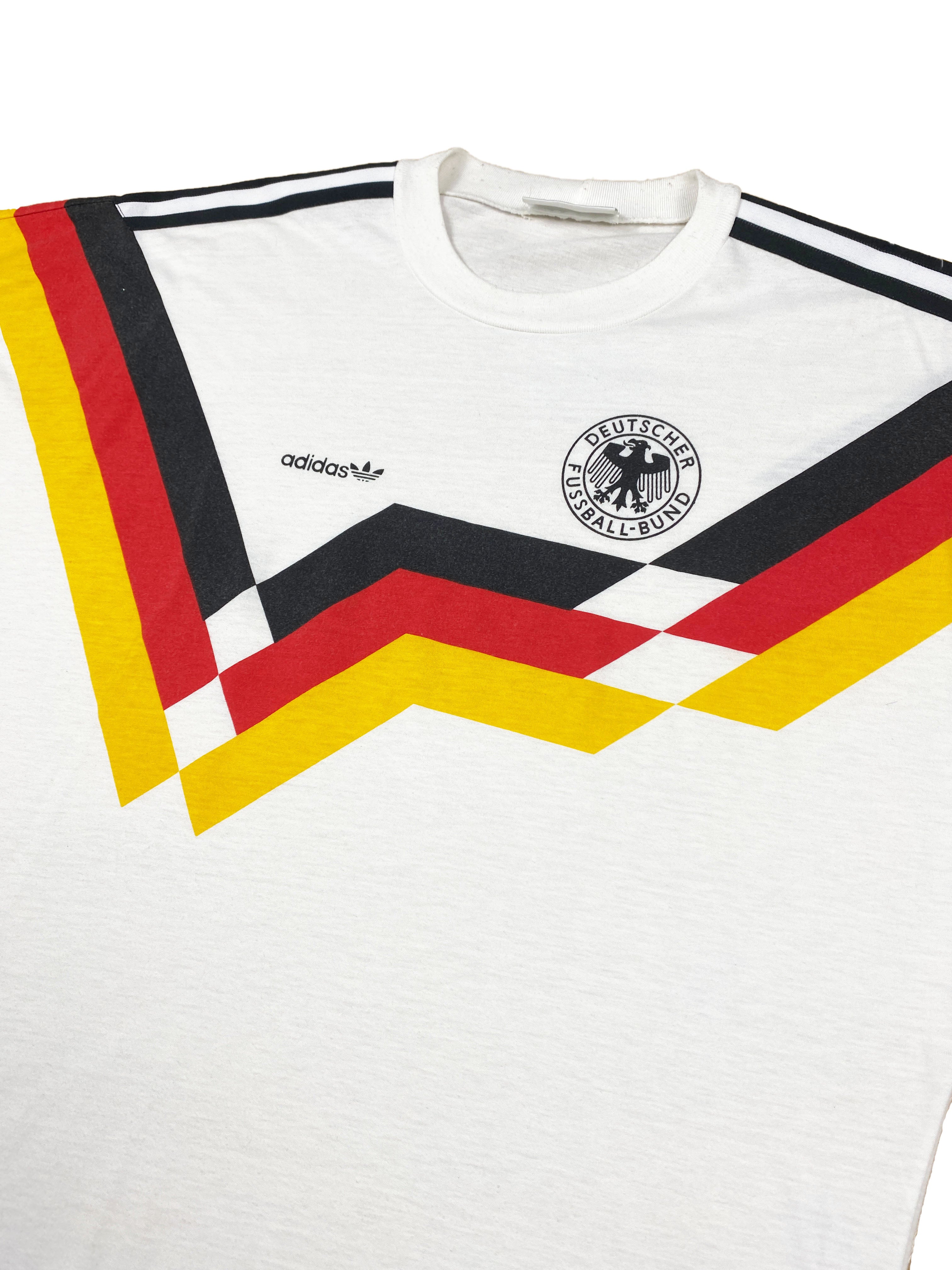 Deutschland 1988-90 Trainingsshirt L Adidas