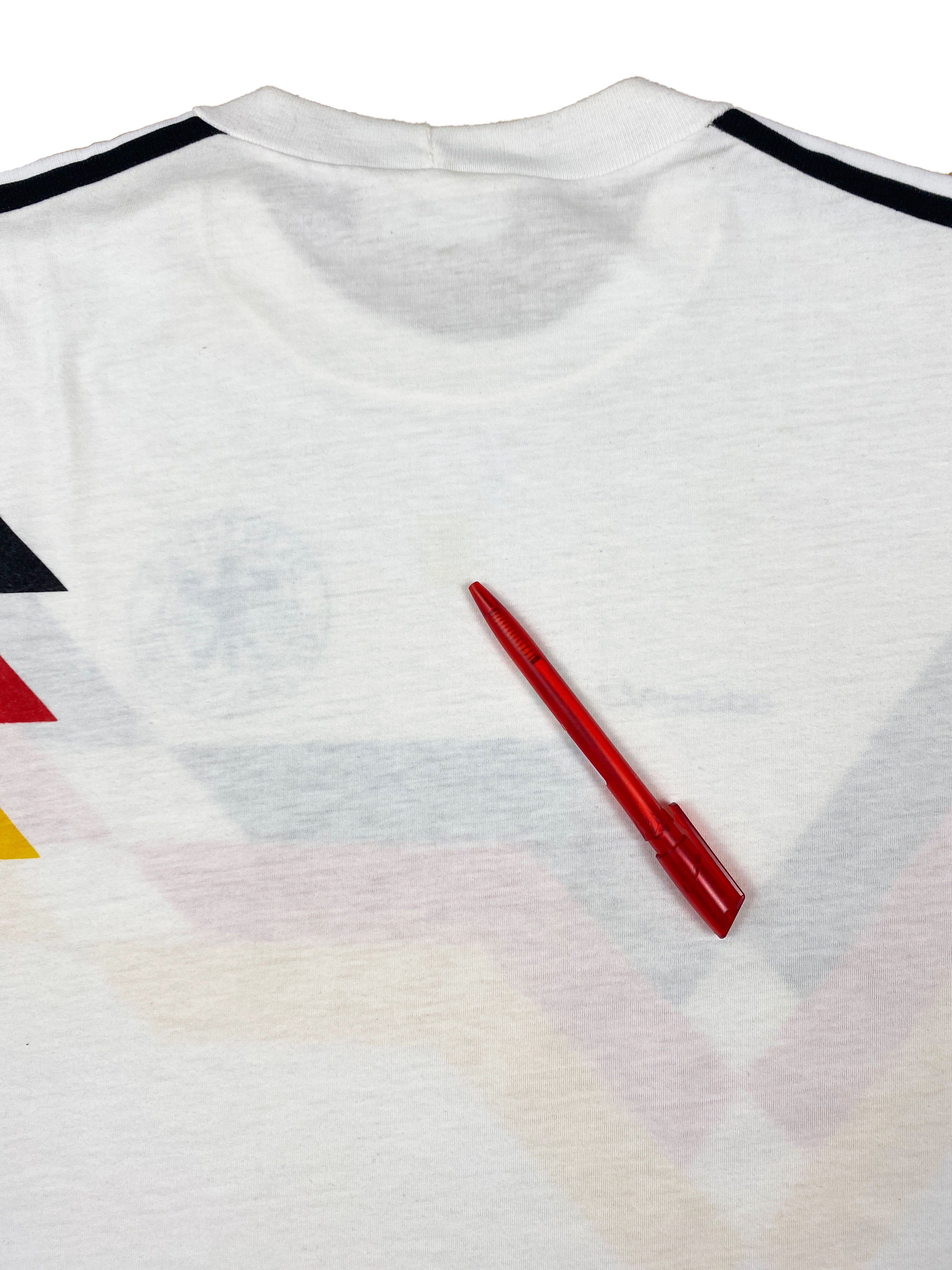 Deutschland 1988-90 Trainingsshirt L Adidas
