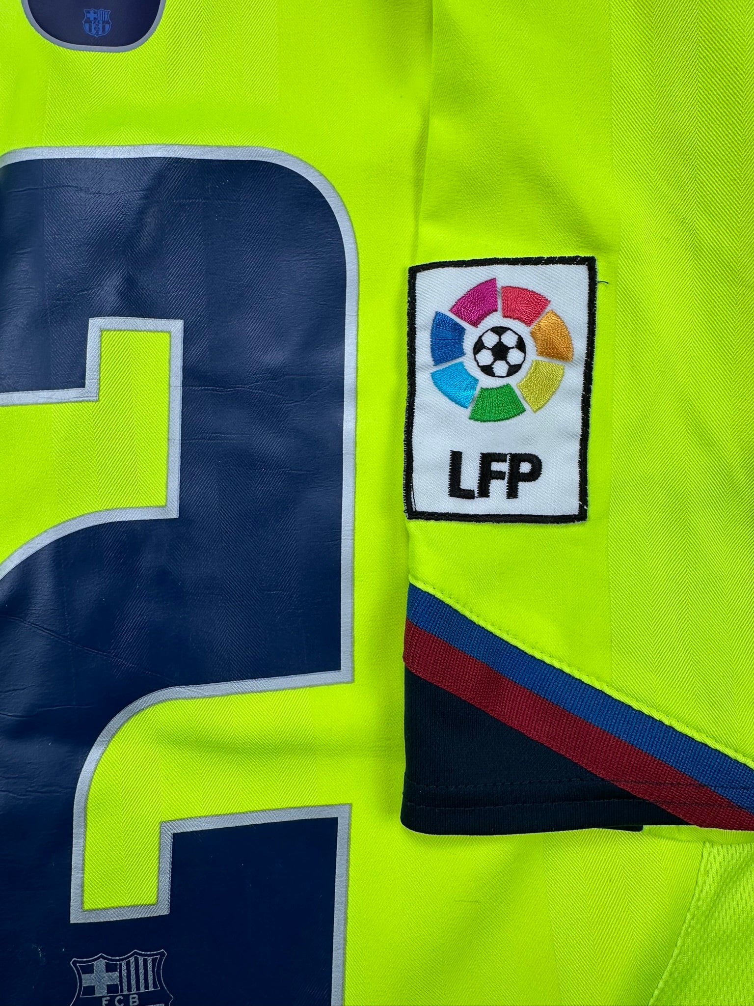 FC Barcelona 2005-06 "Van Bronckhorst" Auswärts Trikot M nike total 90