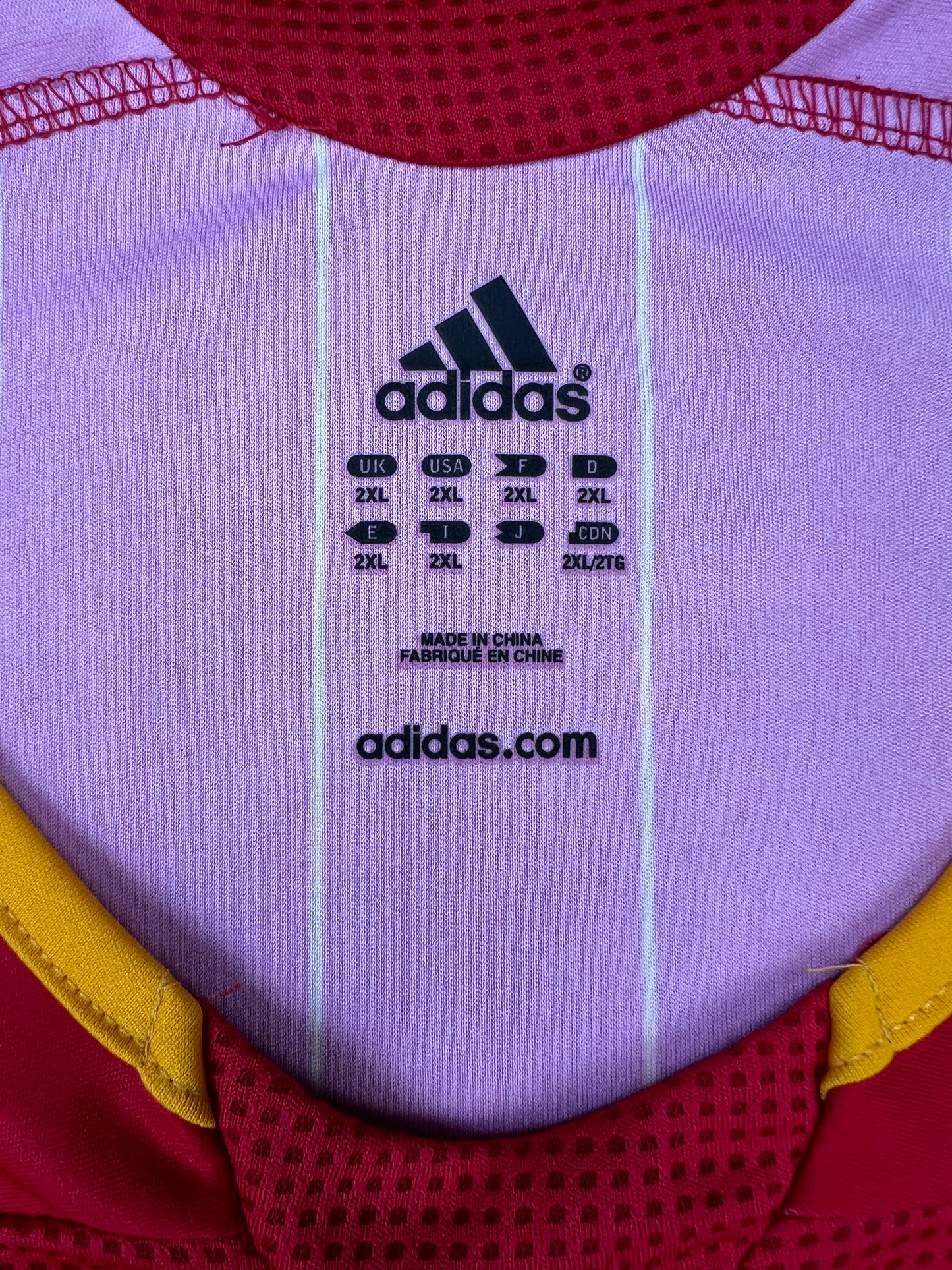 Spanien 2006 "Fernando Torres" Heim Trikot XXL adidas