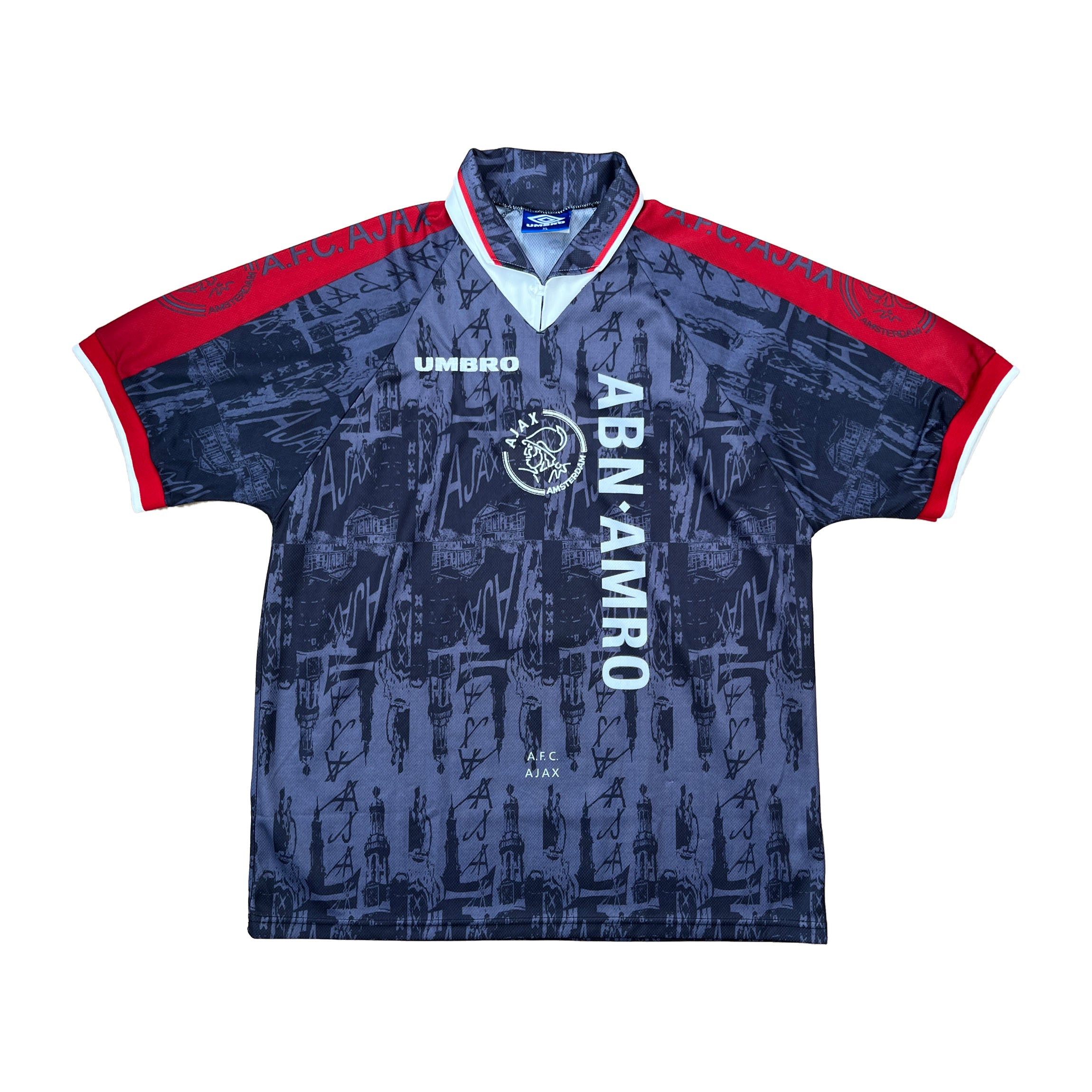 Ajax Amsterdam 1996-97 "Kluivert" Auswärts Trikot XL umbro