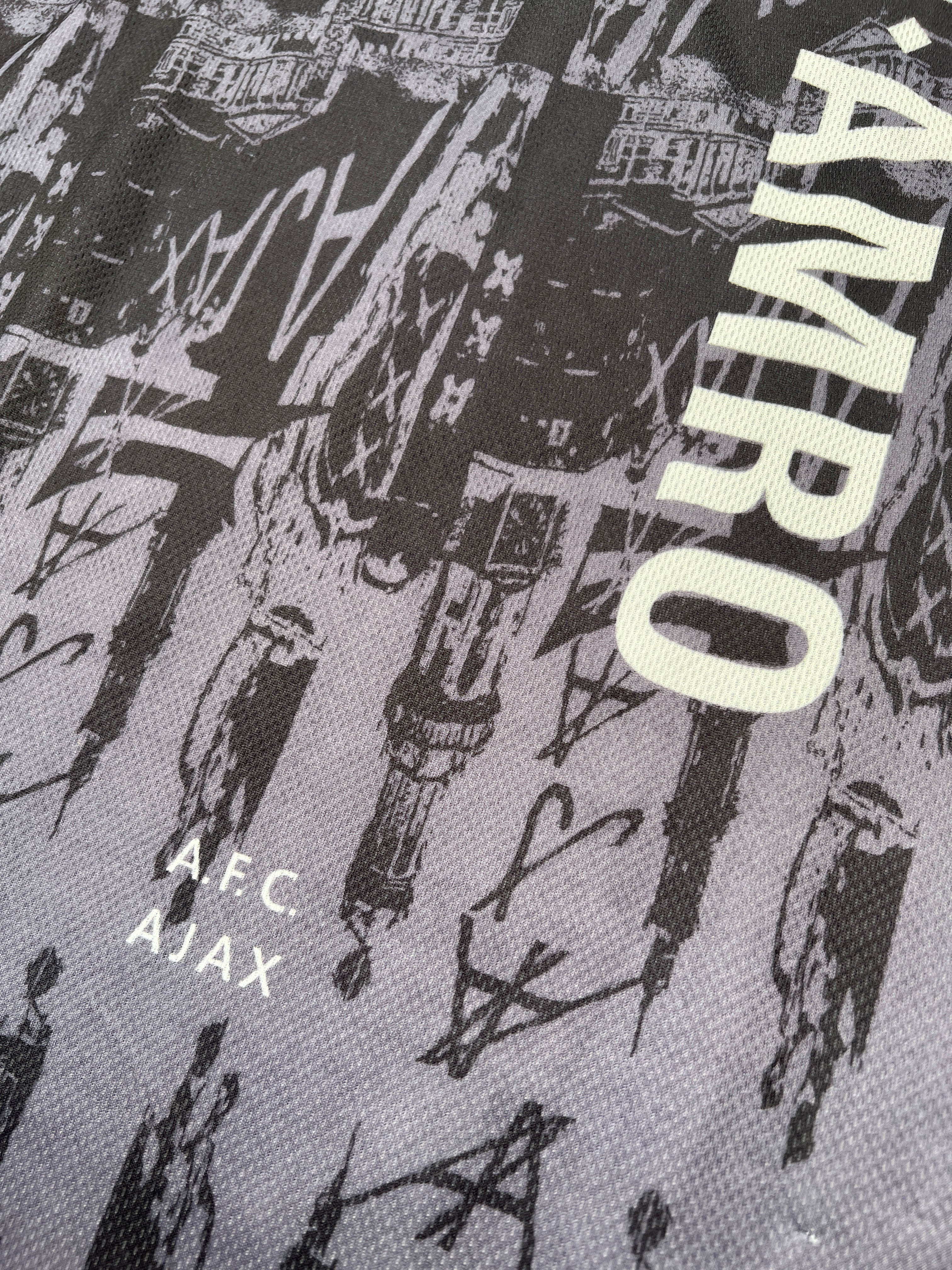 Ajax Amsterdam 1996-97 "Kluivert" Auswärts Trikot XL umbro