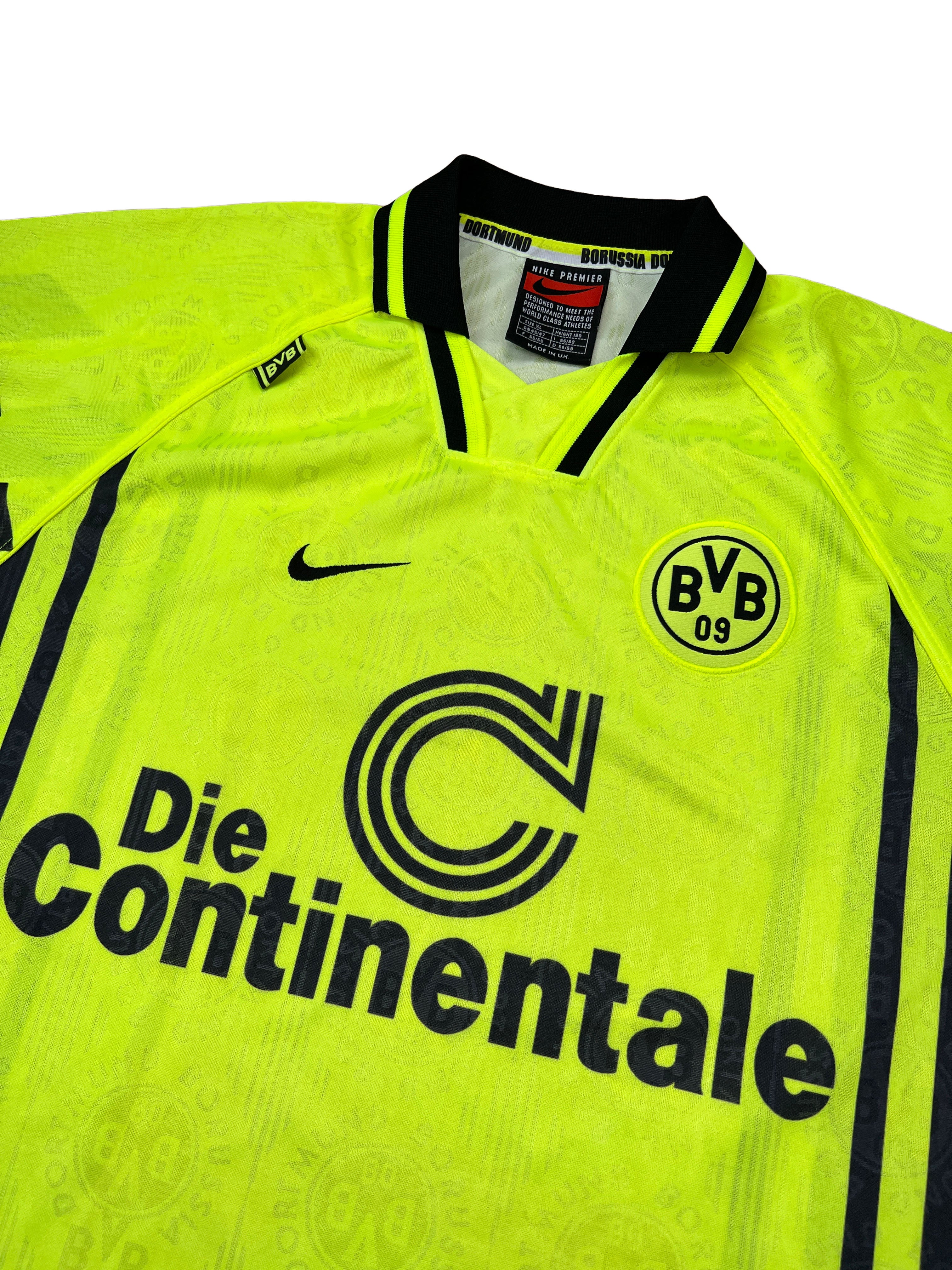 Borussia Dortmund 1996-97 Heim Trikot XL nike BVB