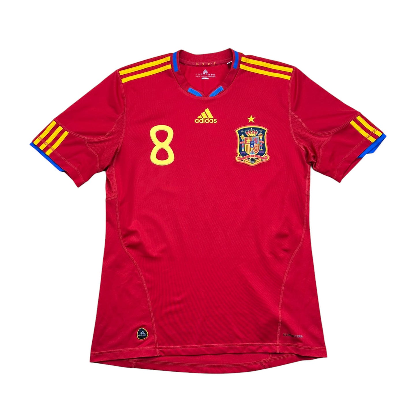 Spanien 2010 "Xavi" Heim Trikot M adidas *1 Stern*