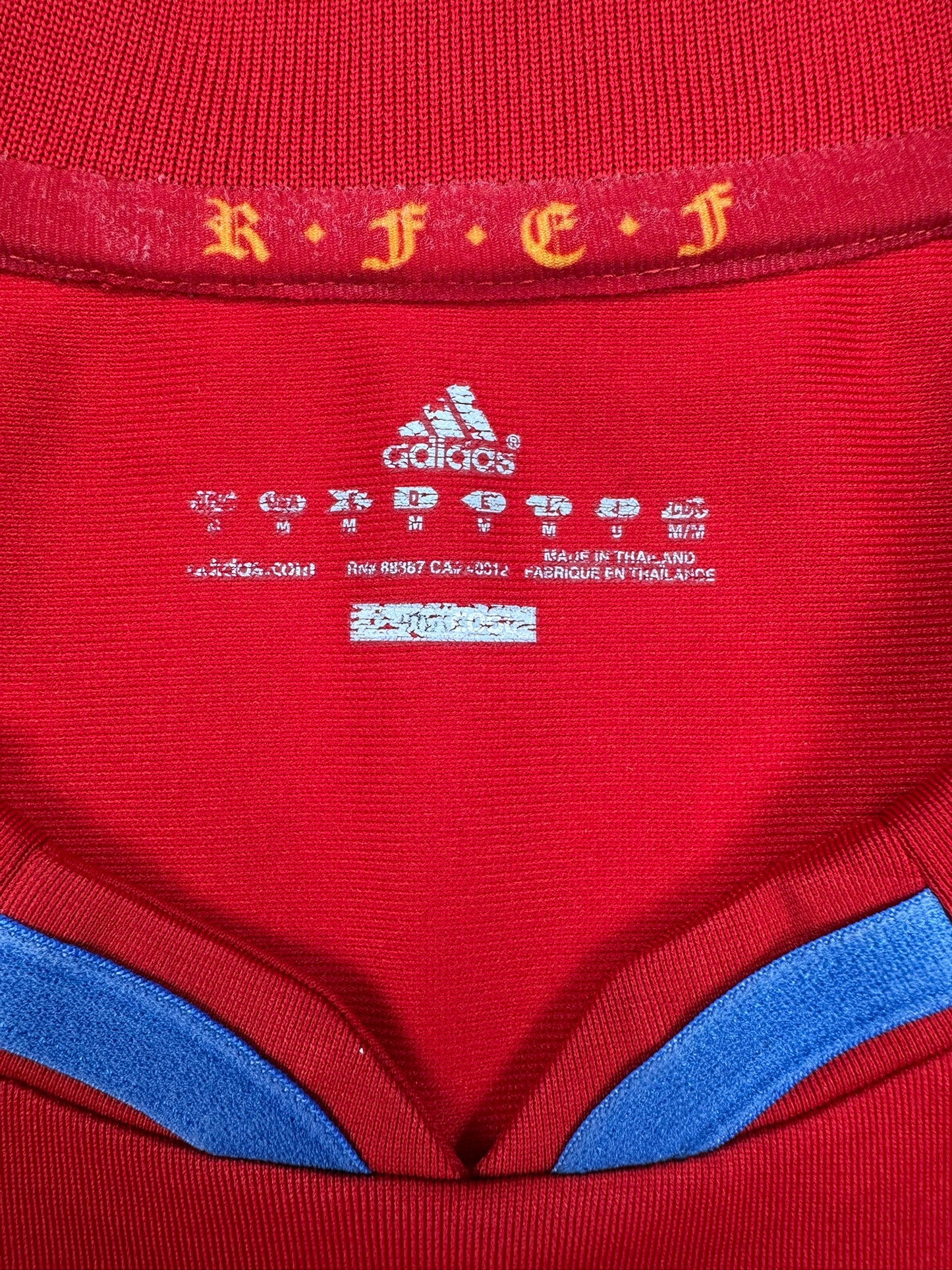 Spanien 2010 "Xavi" Heim Trikot M adidas *1 Stern*
