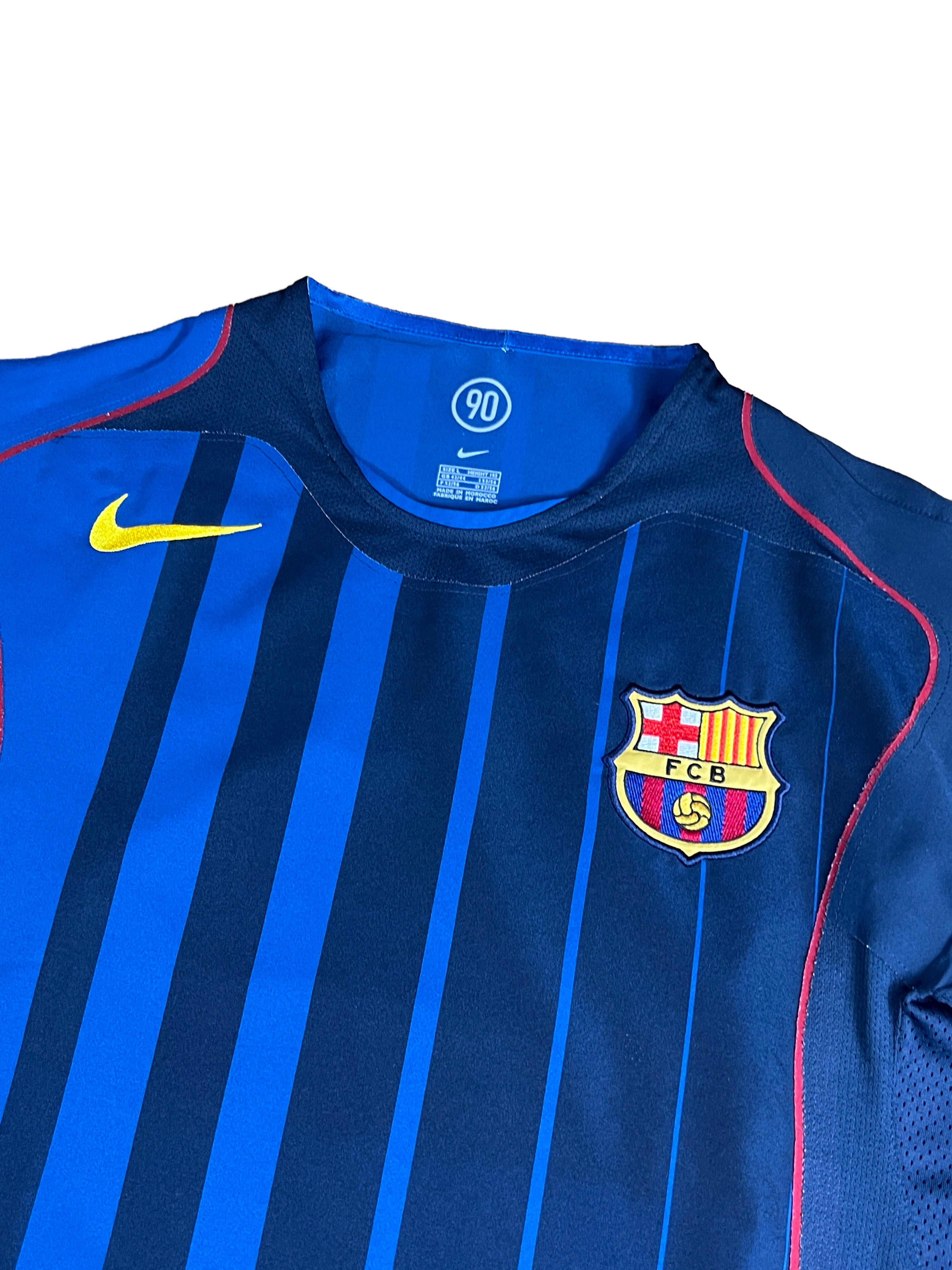 Barcelona 2004-05 Auswärts Trikot "L" Nike *Spielerversion*