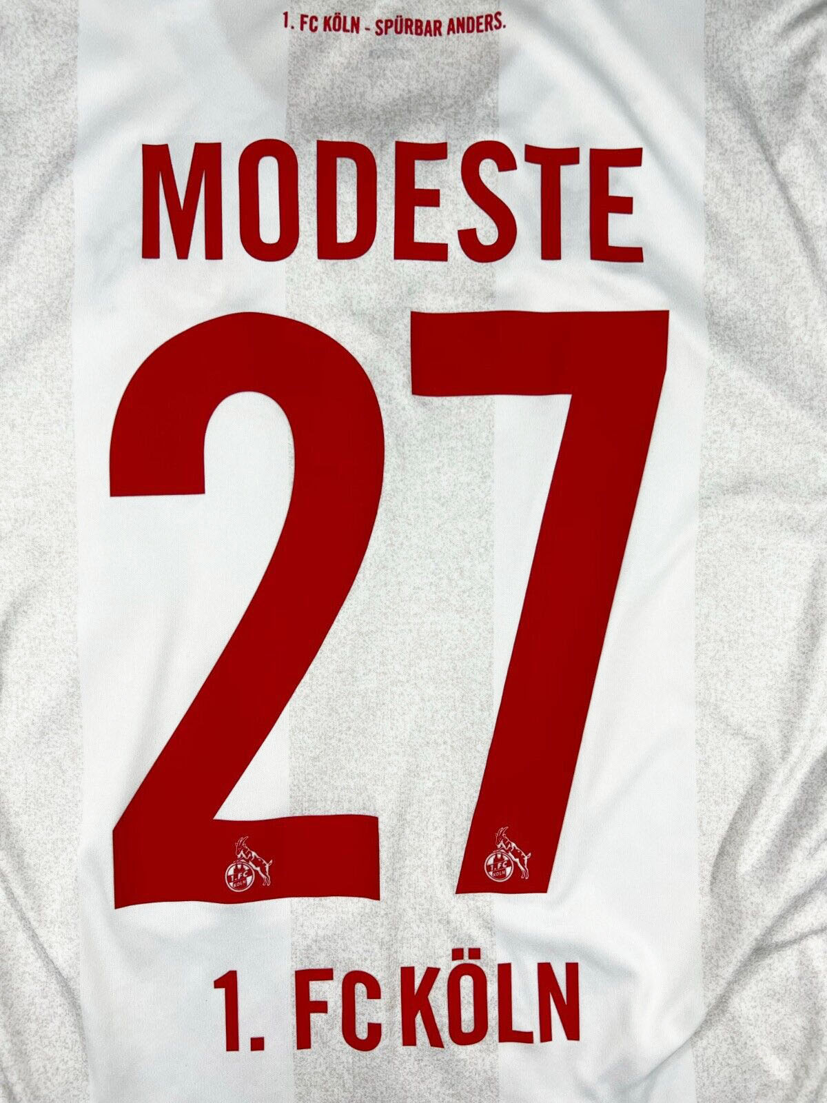 1.FC Köln 2016-17 "Modeste" Heim Trikot L Erima