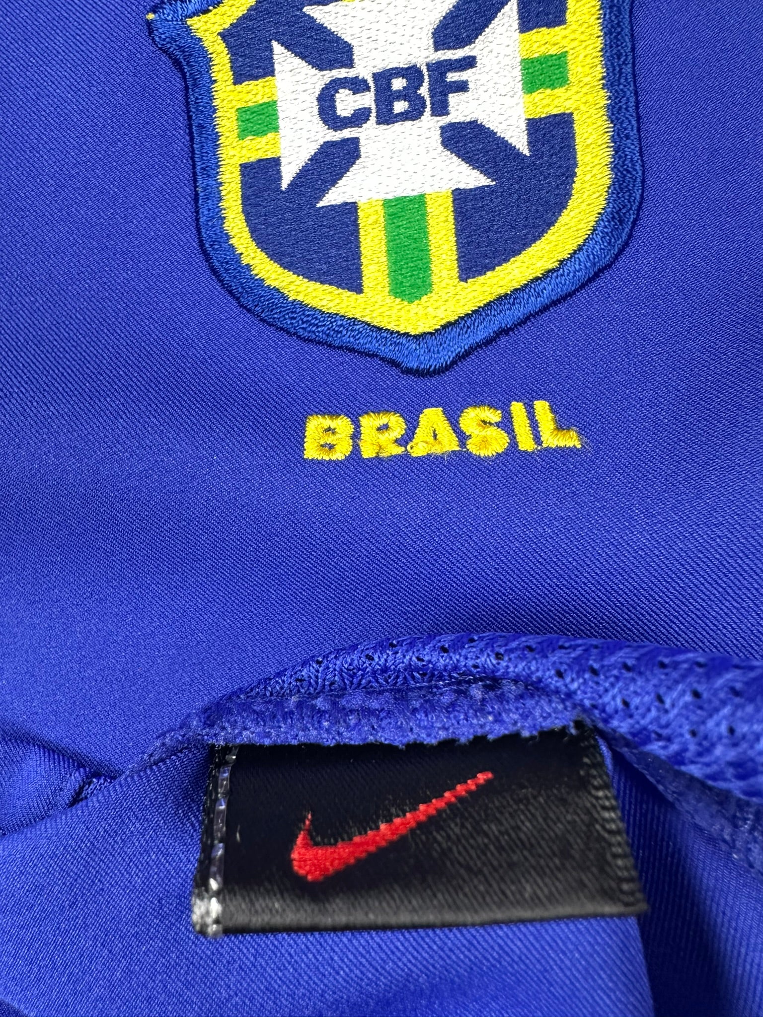Brasilien 2002-04 "Ronaldinho" Auswärts Trikot L nike