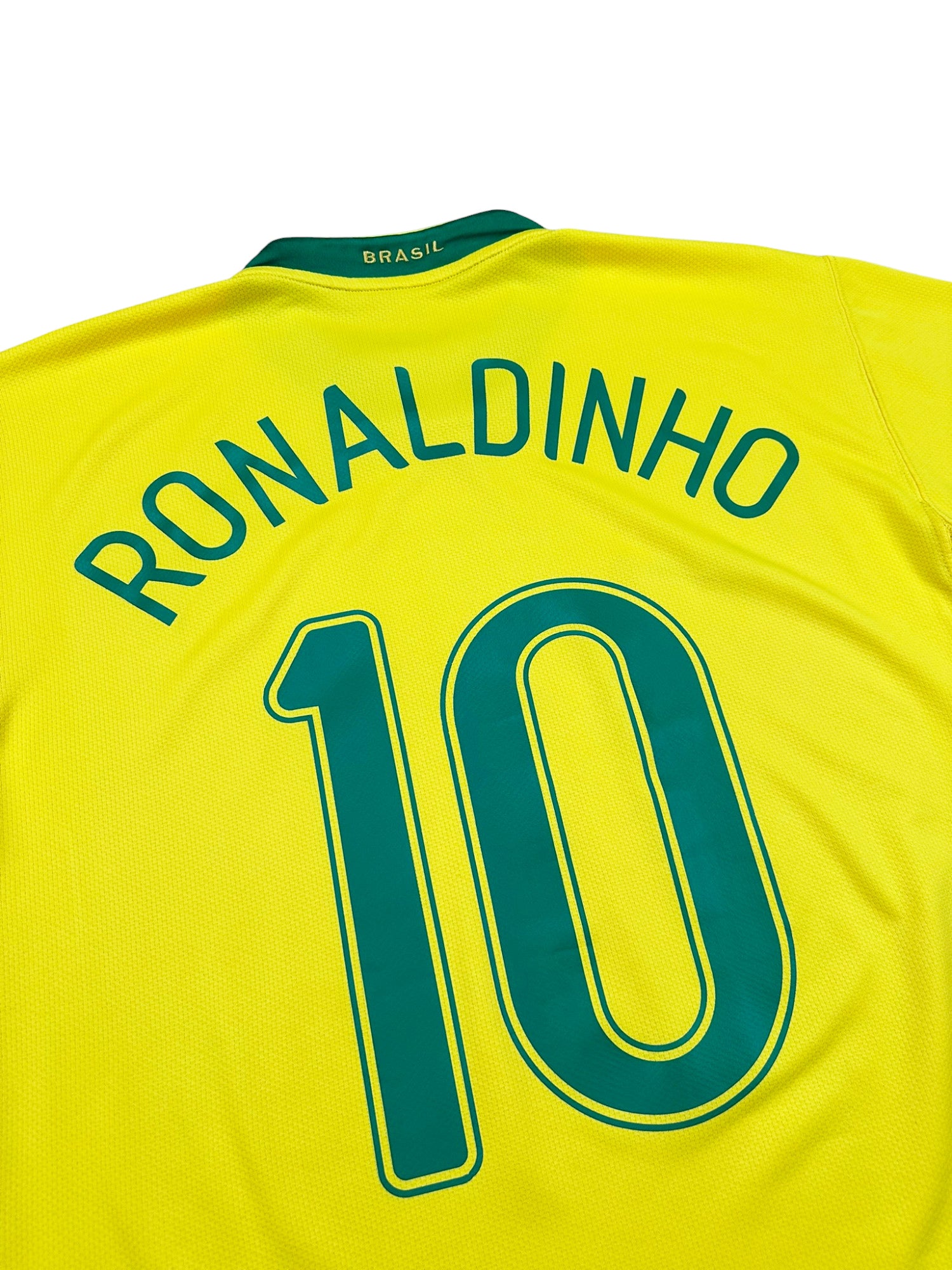 Brasilien 2006-08 "Ronaldinho" Heim Trikot L nike