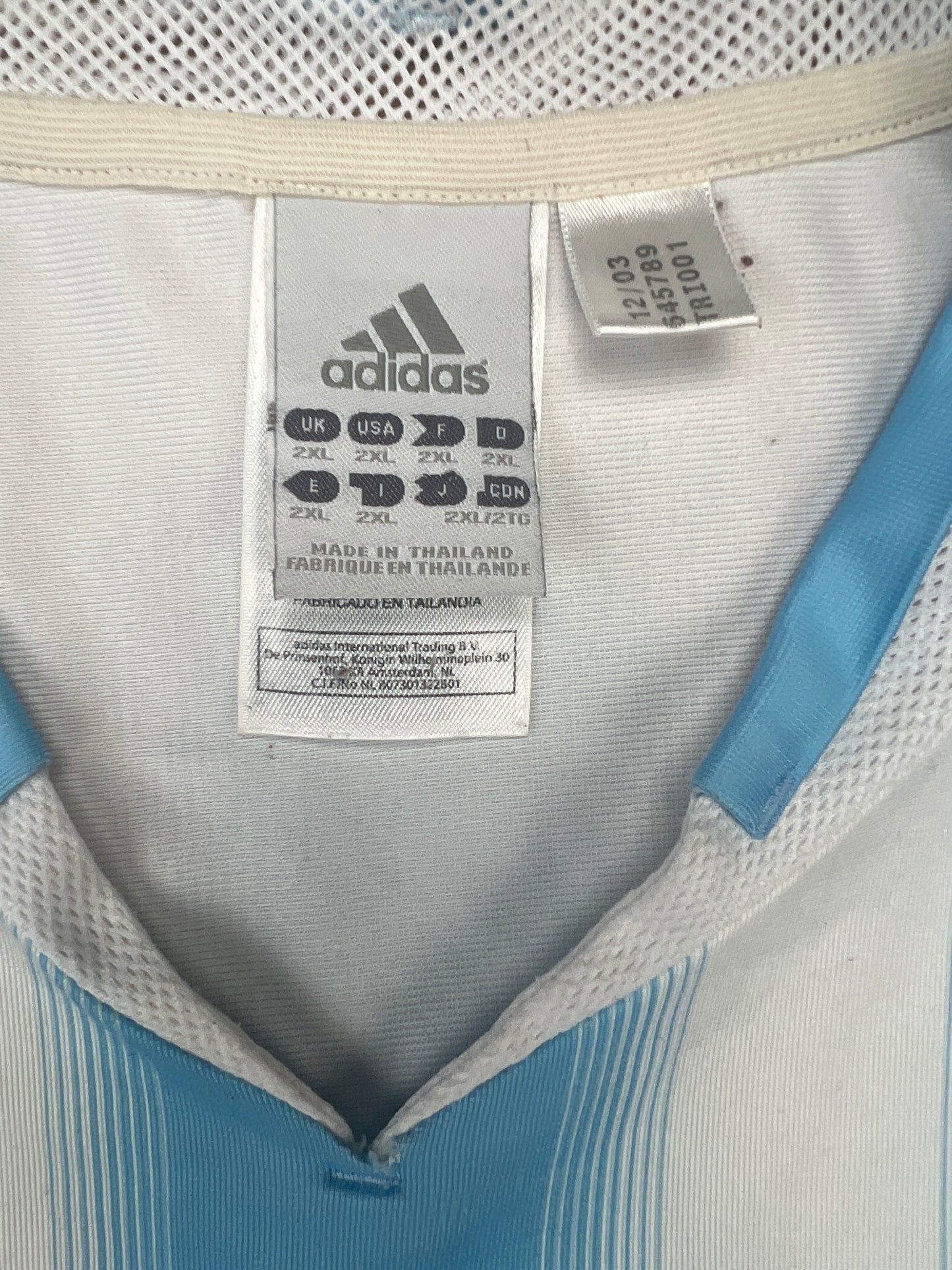 Argentinien 2004-06 Heim Trikot XXL adidas