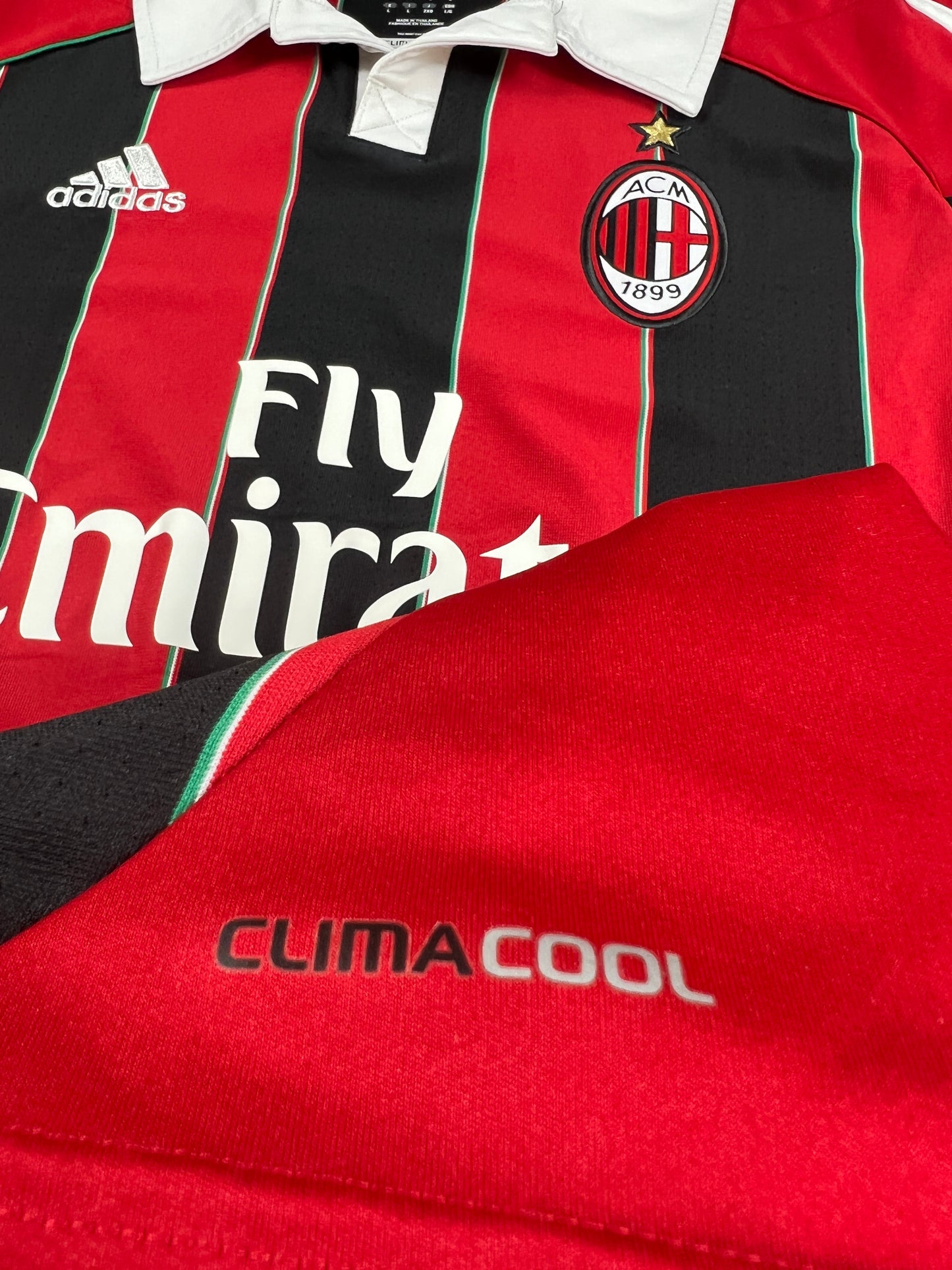 AC Mailand 2012-13 "Ibrahimovic" Heim Trikot "L" adidas