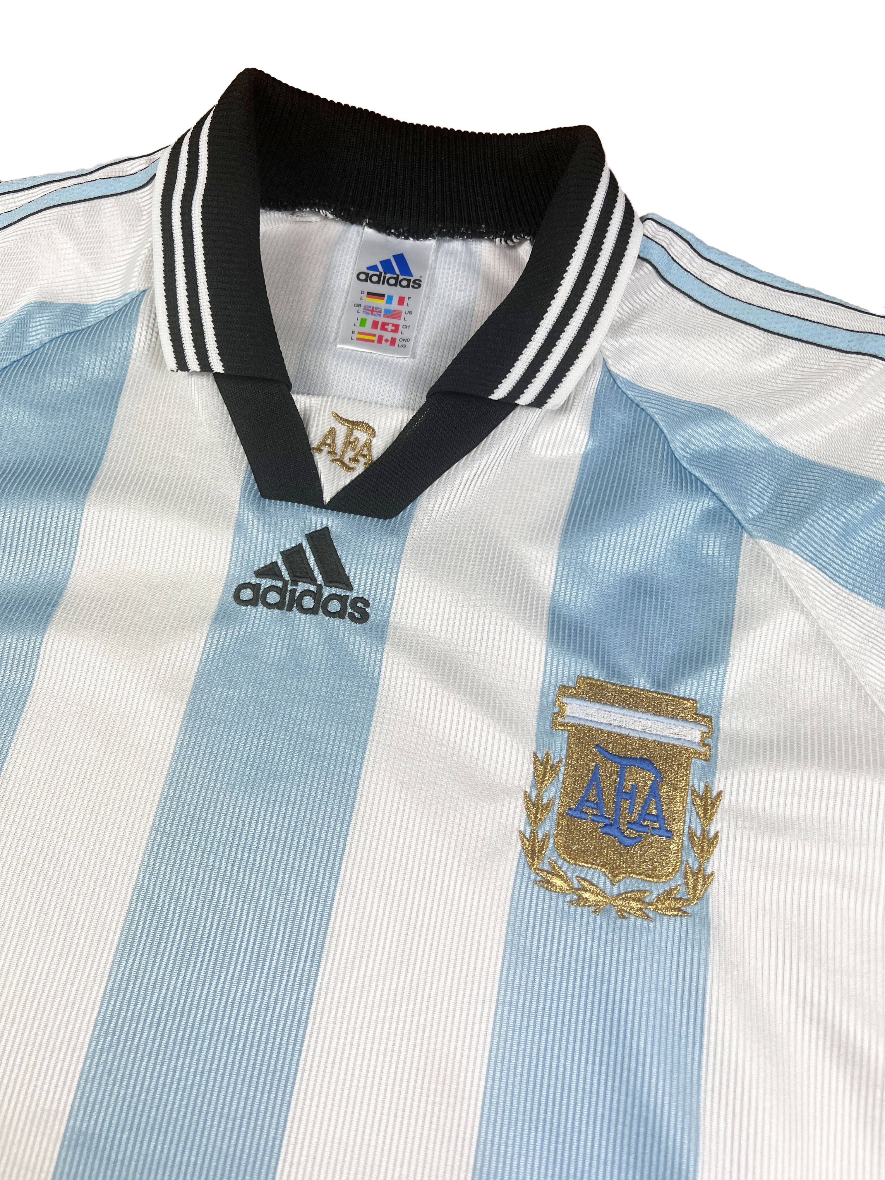 Argentinien 1998-00 Heim Trikot L adidas