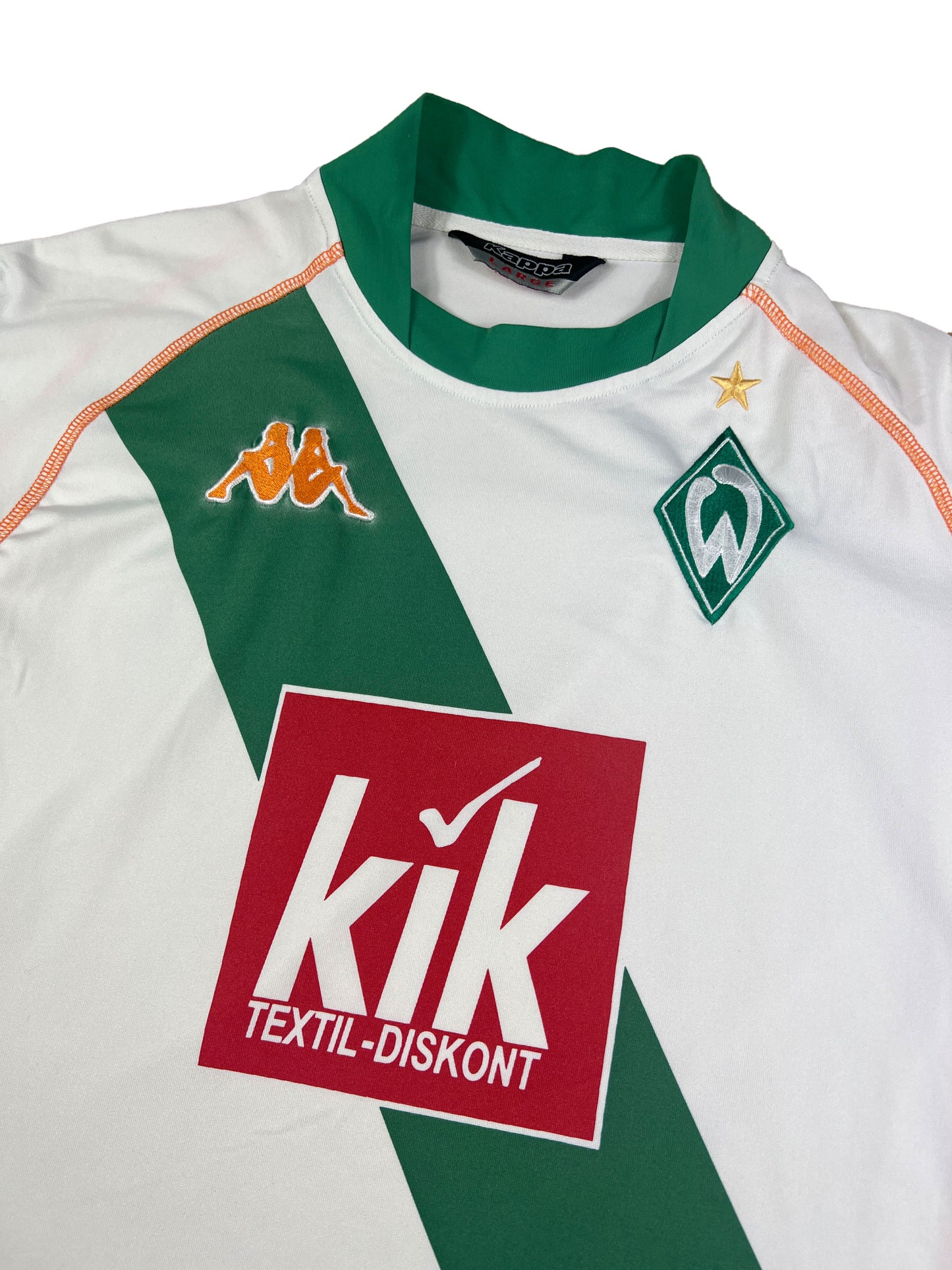 SV Werder Bremen 2004-05 Heim Trikot L (S-M fit) kappa