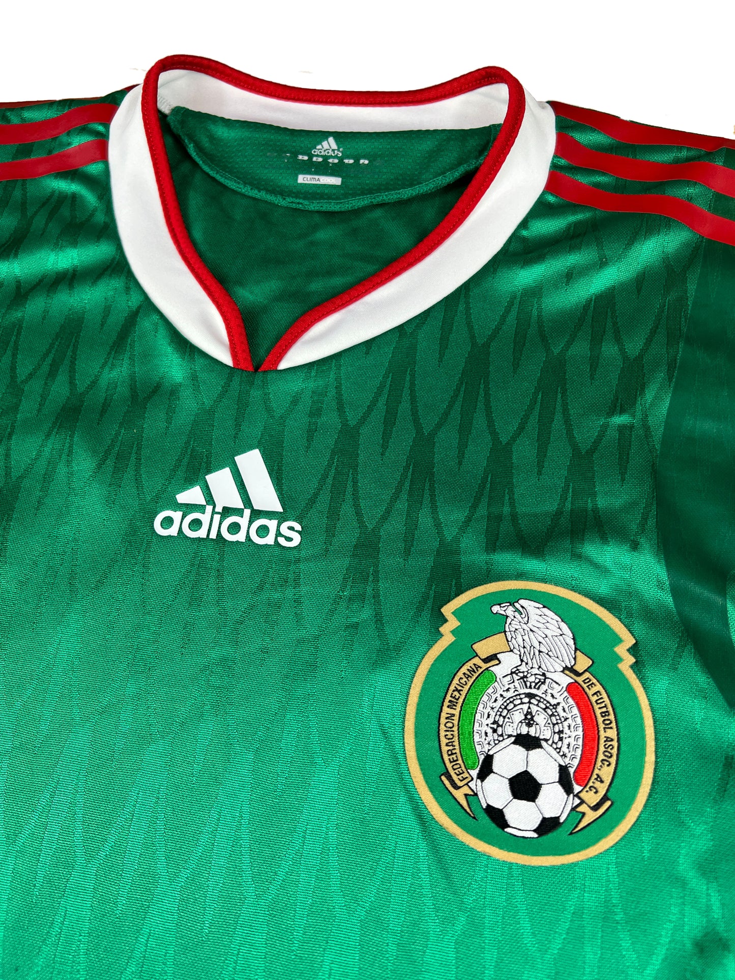 Mexiko 2010-11 Heim Trikot L Adidas TECHFIT