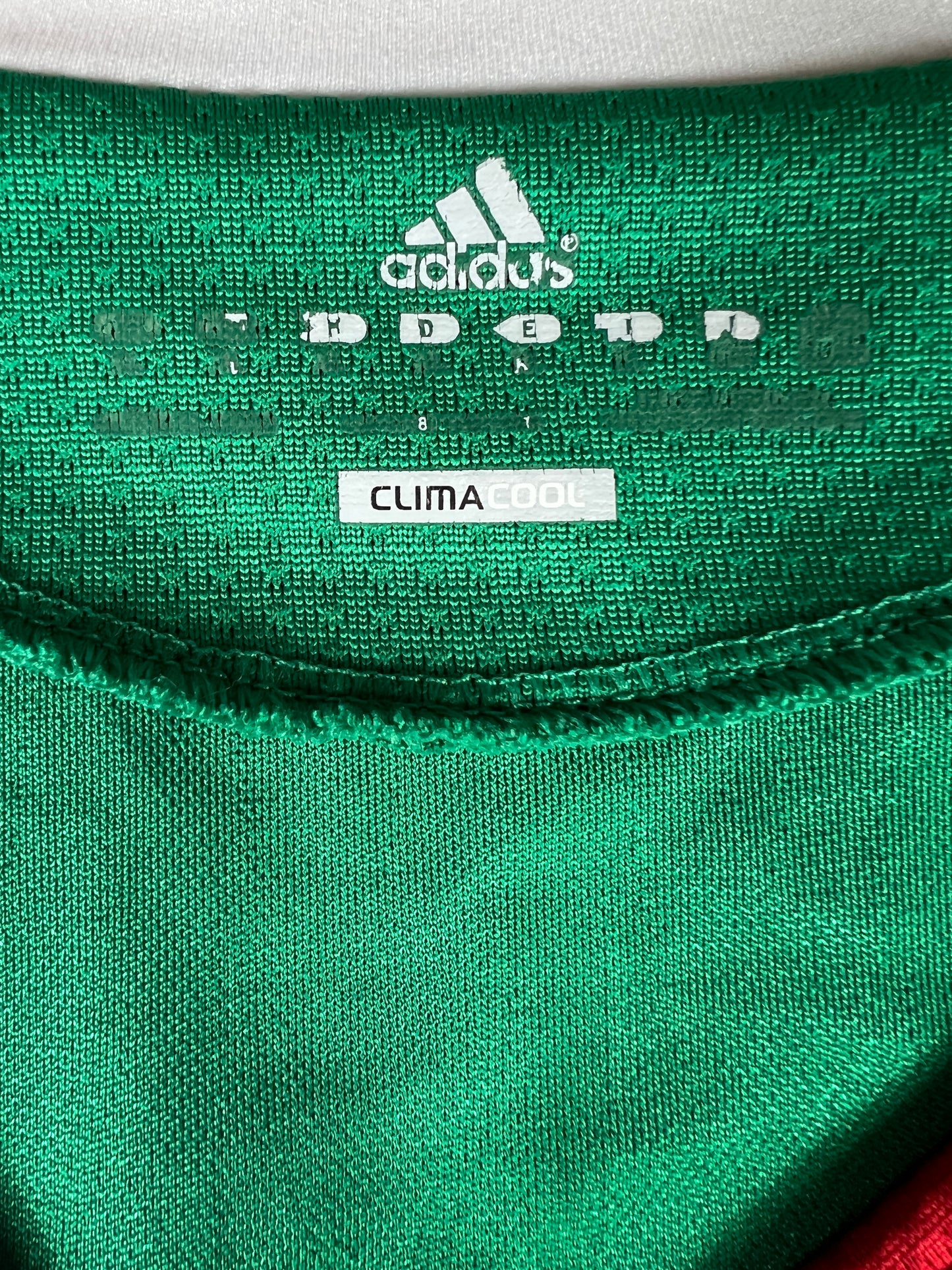 Mexiko 2010-11 Heim Trikot L Adidas TECHFIT