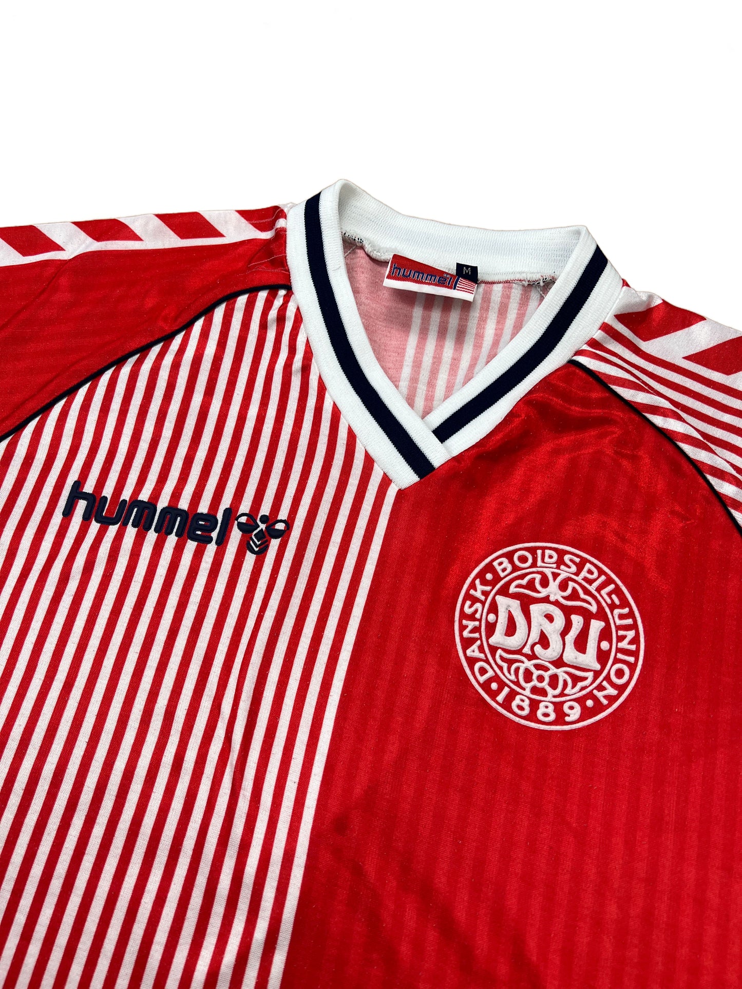 Dänemark 1986 Heim Trikot M hummel
