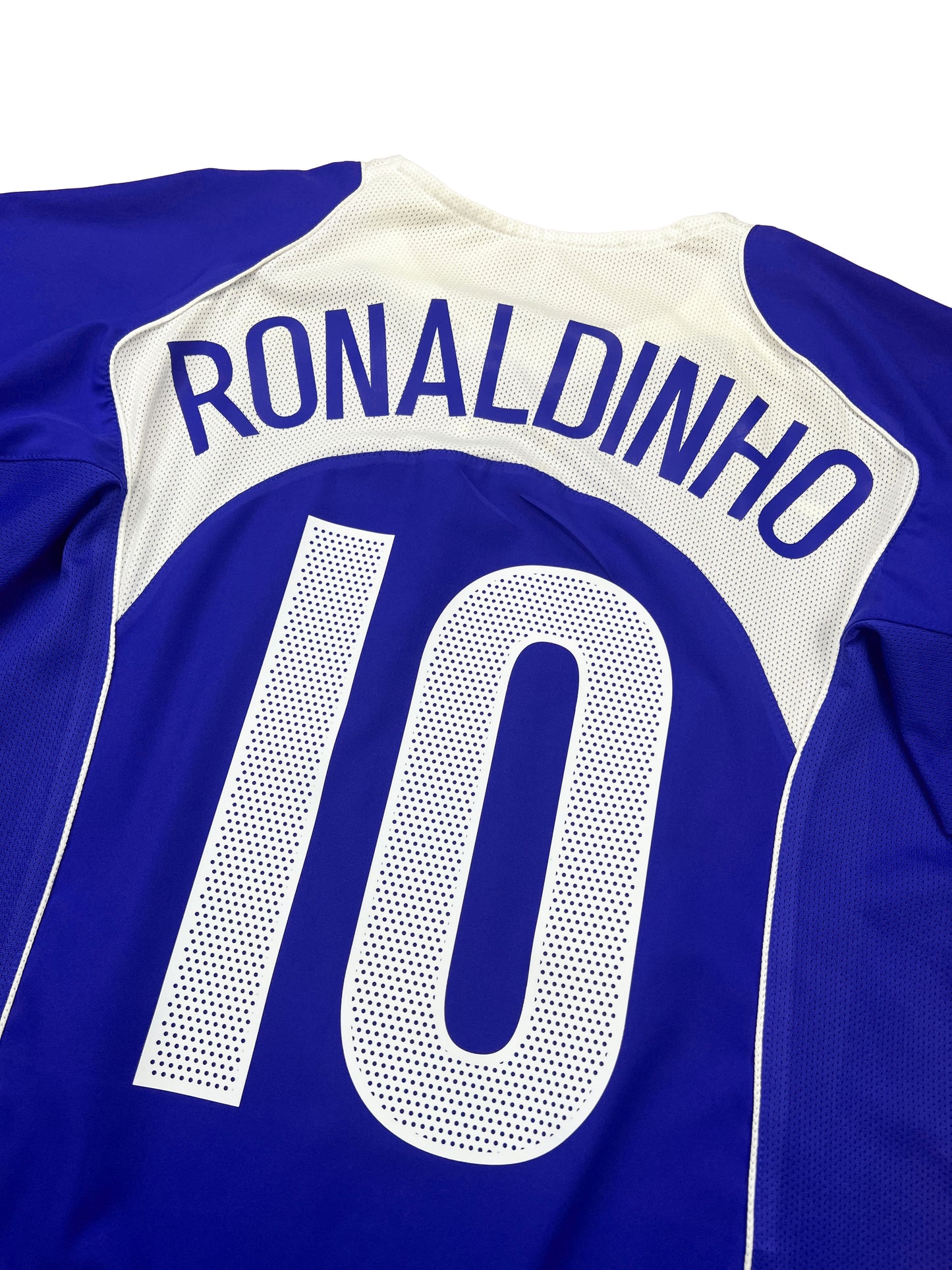 Brasilien 2004-06 "Ronaldinho" Auswärts Trikot M nike total 90