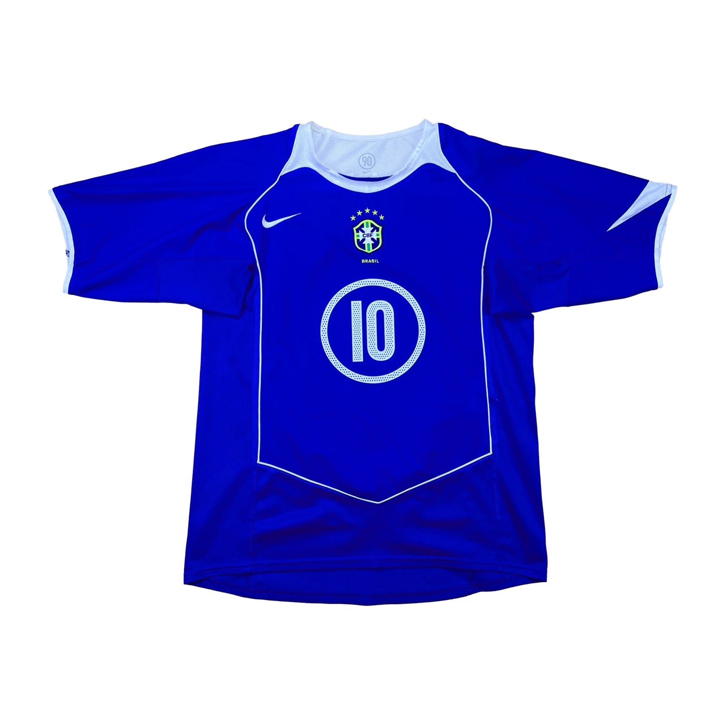Brasilien 2004-06 "Ronaldinho" Auswärts Trikot M nike total 90