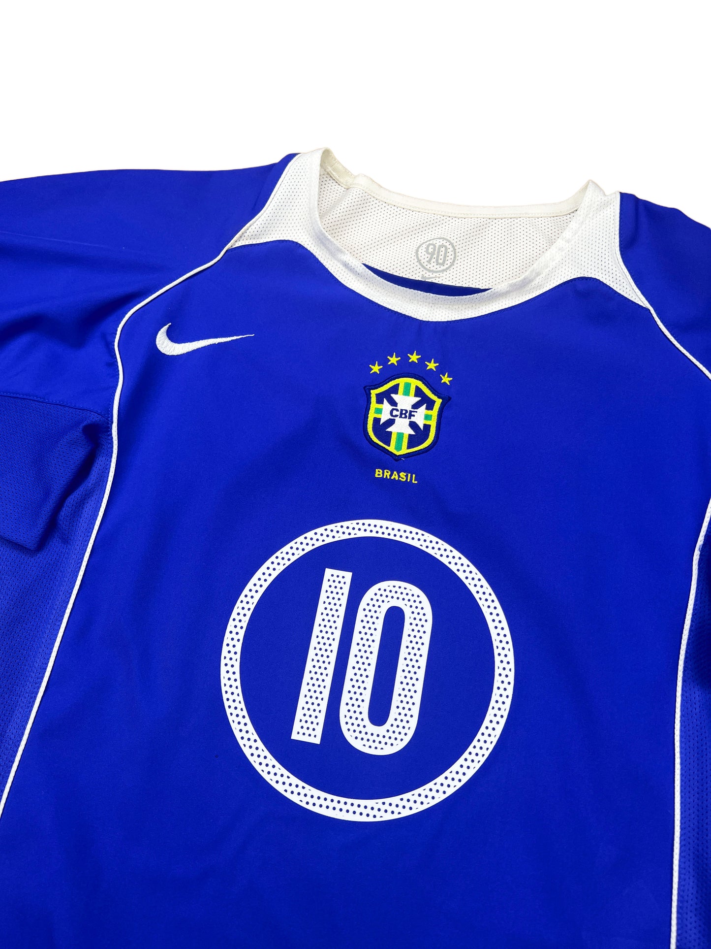 Brasilien 2004-06 "Ronaldinho" Auswärts Trikot M nike total 90