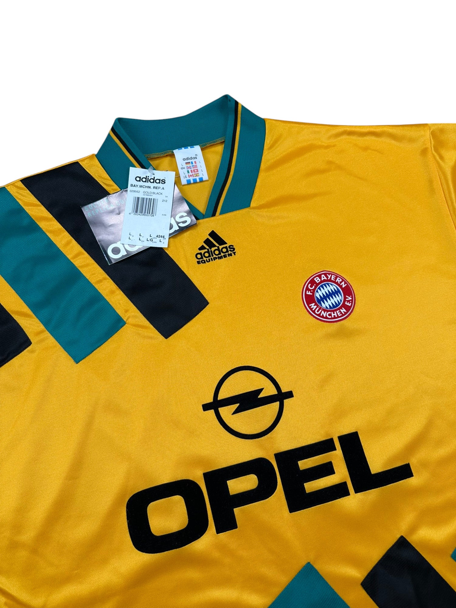 Bayern München 1993-95 Auswärts Trikot L adidas