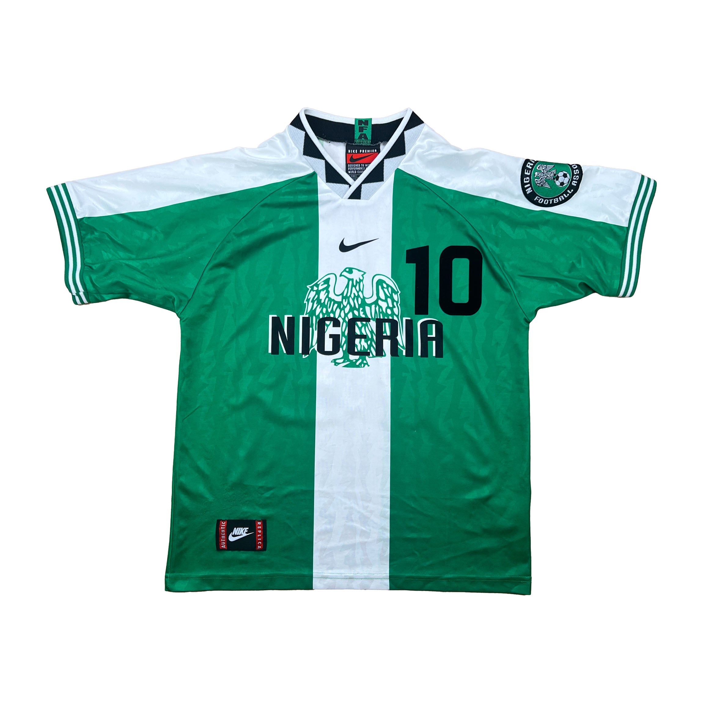 Nigeria 1996 "Jay Jay Okocha" Heim Trikot S nike