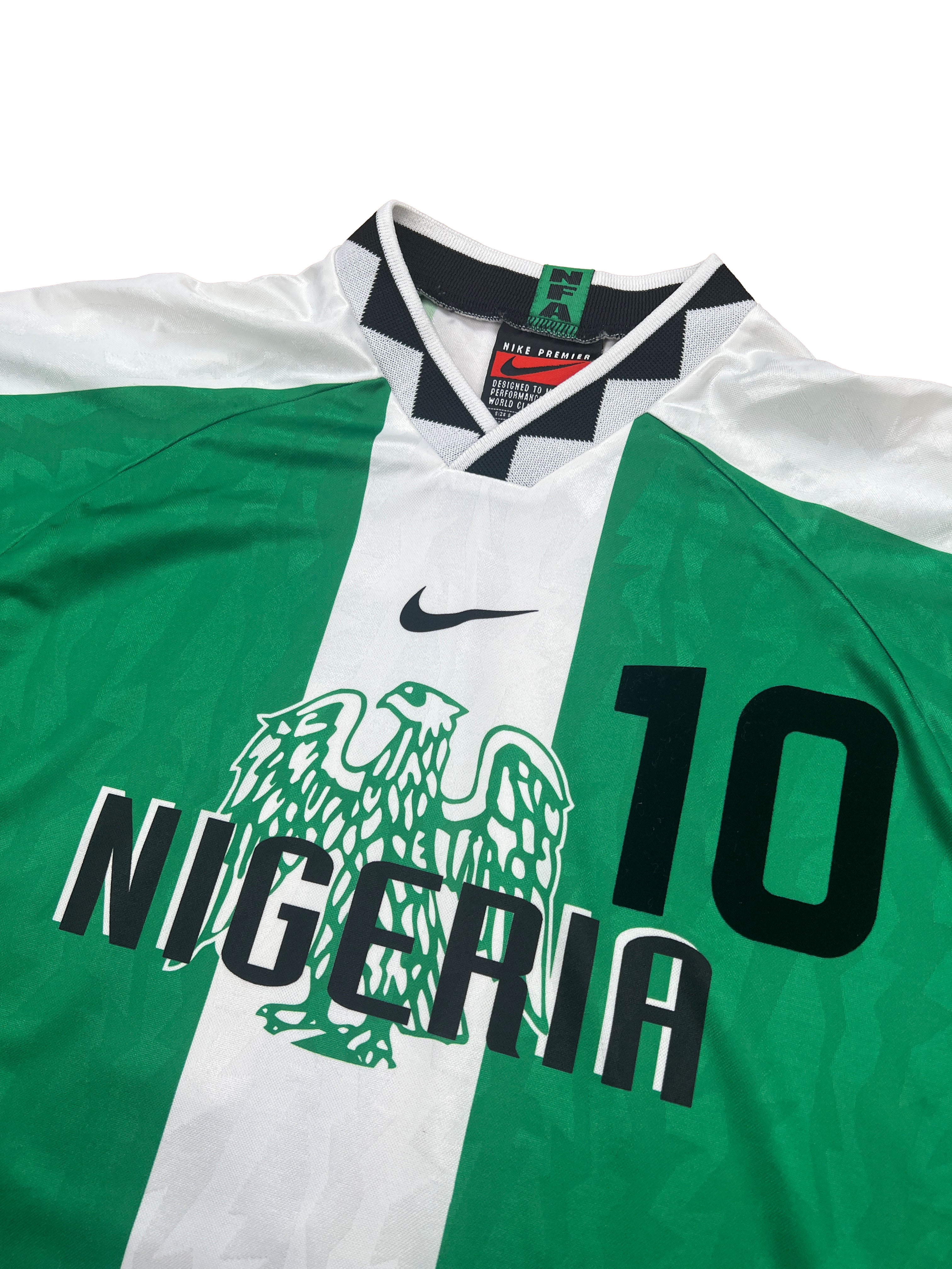 Nigeria 1996 "Jay Jay Okocha" Heim Trikot S nike