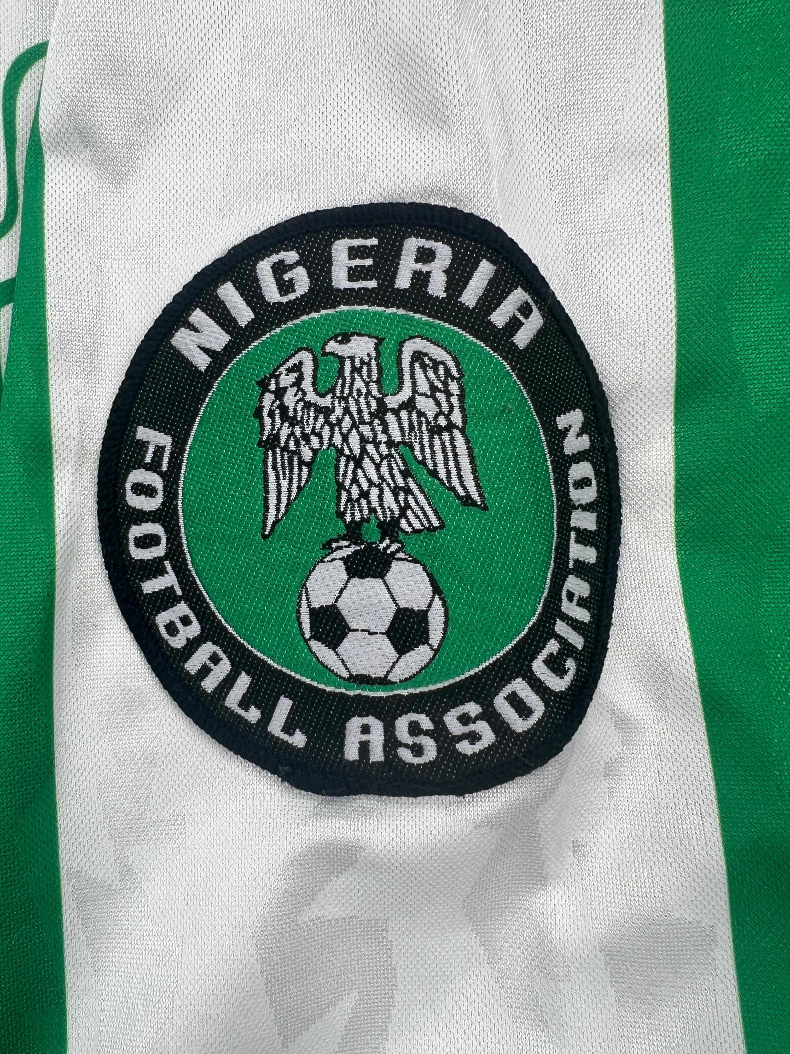 Nigeria 1996 "Jay Jay Okocha" Heim Trikot S nike