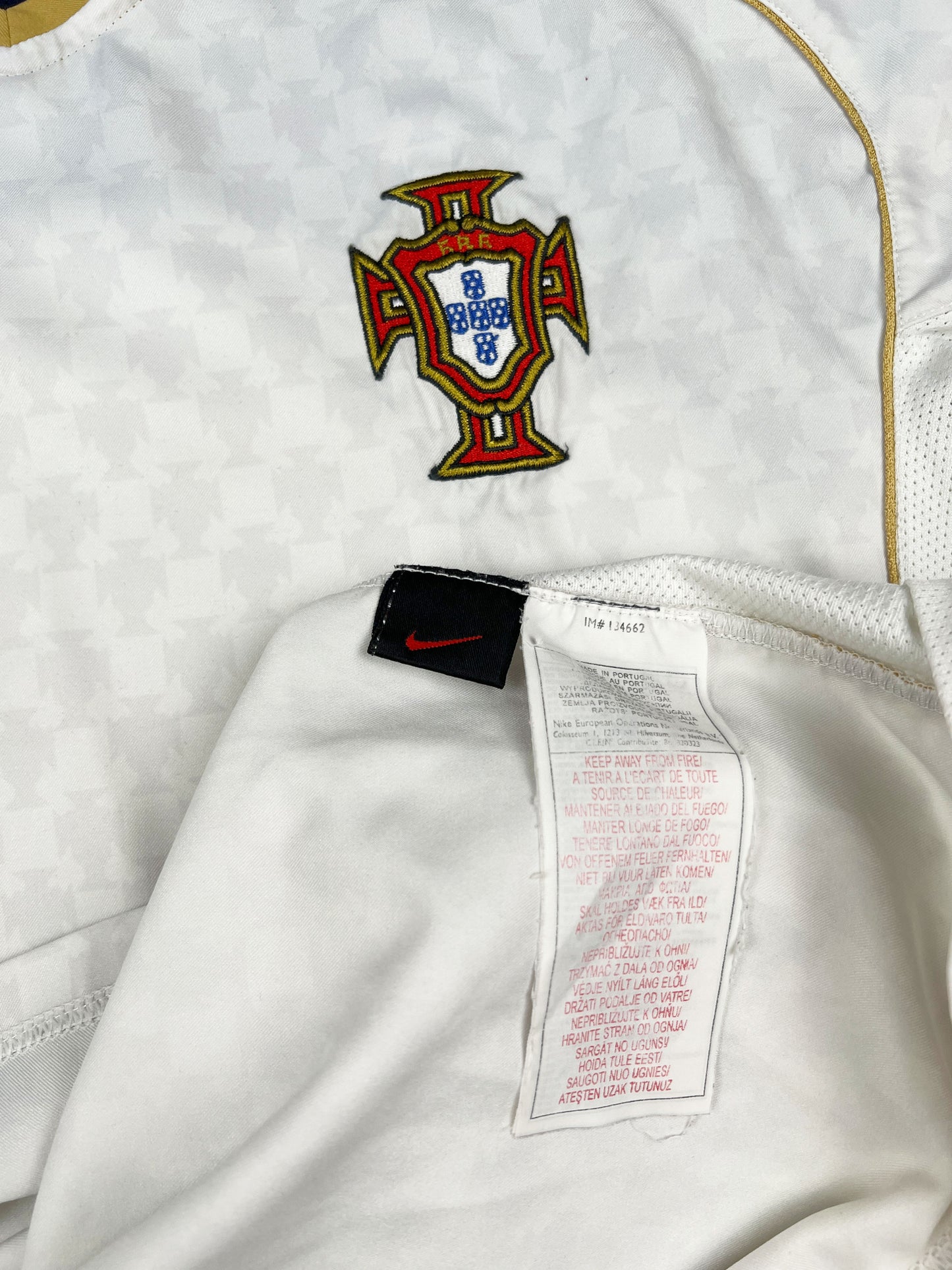 Portugal 2004-06 Auswärts Trikot L nike total 90