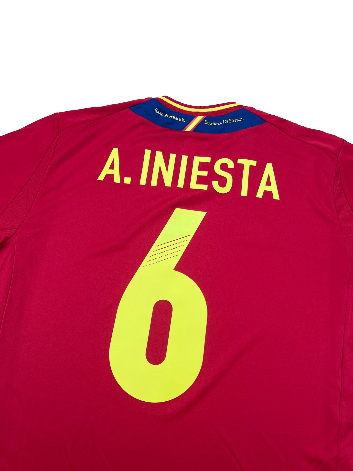 Spanien 2012 "Iniesta" Heim Trikot L adidas