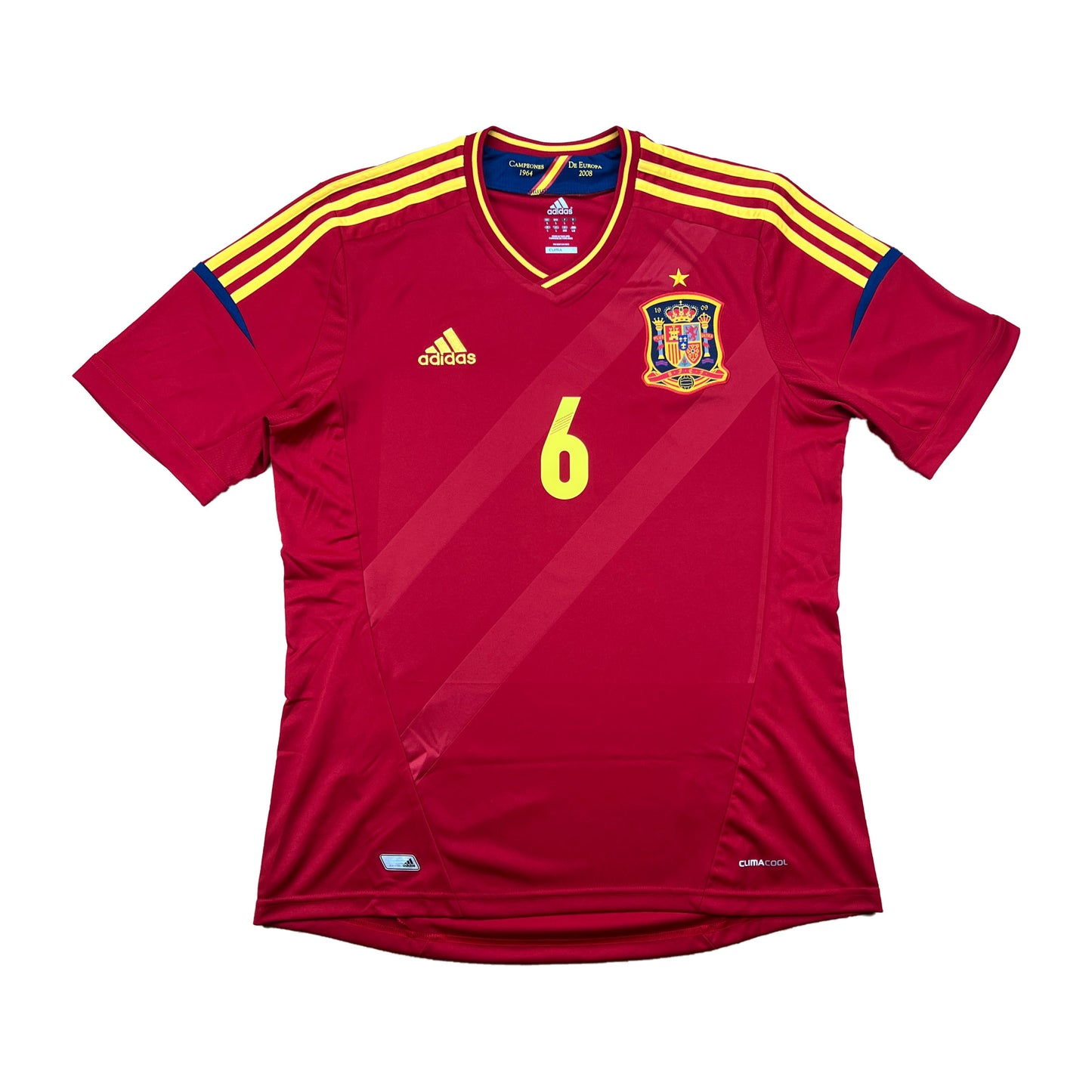 Spanien 2012 "Iniesta" Heim Trikot L adidas