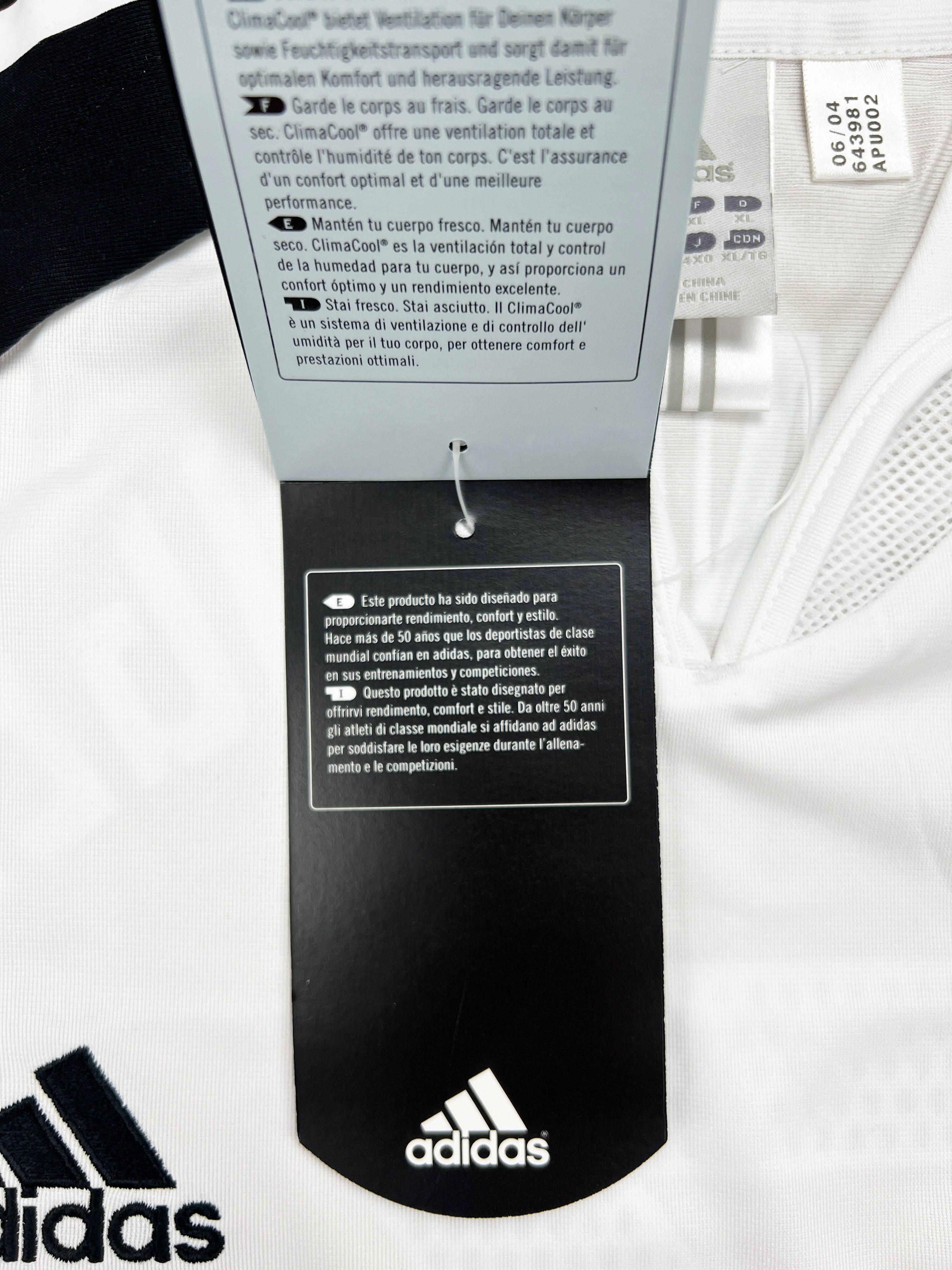 Deutschland 2004-05 "Frings" Heim Trikot XL adidas