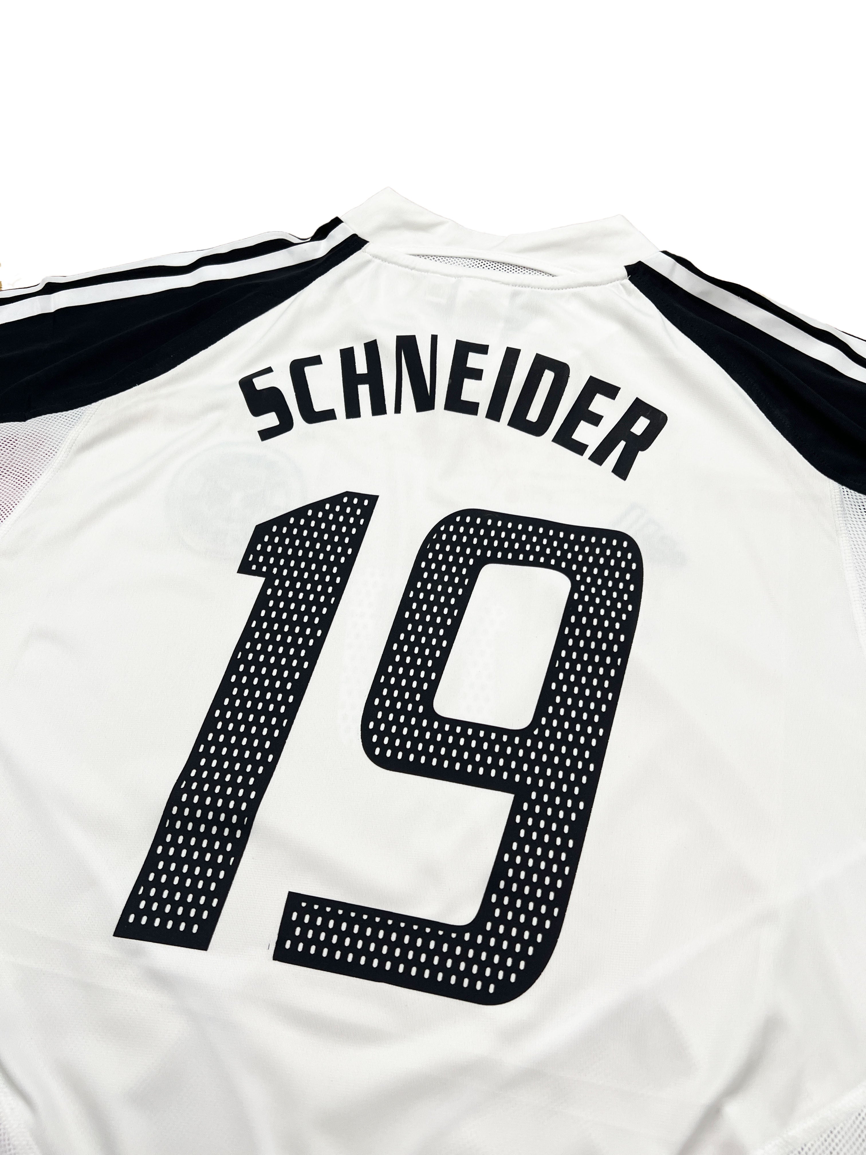 Deutschland 2004-05 "Schneider" Heim Trikot XL adidas