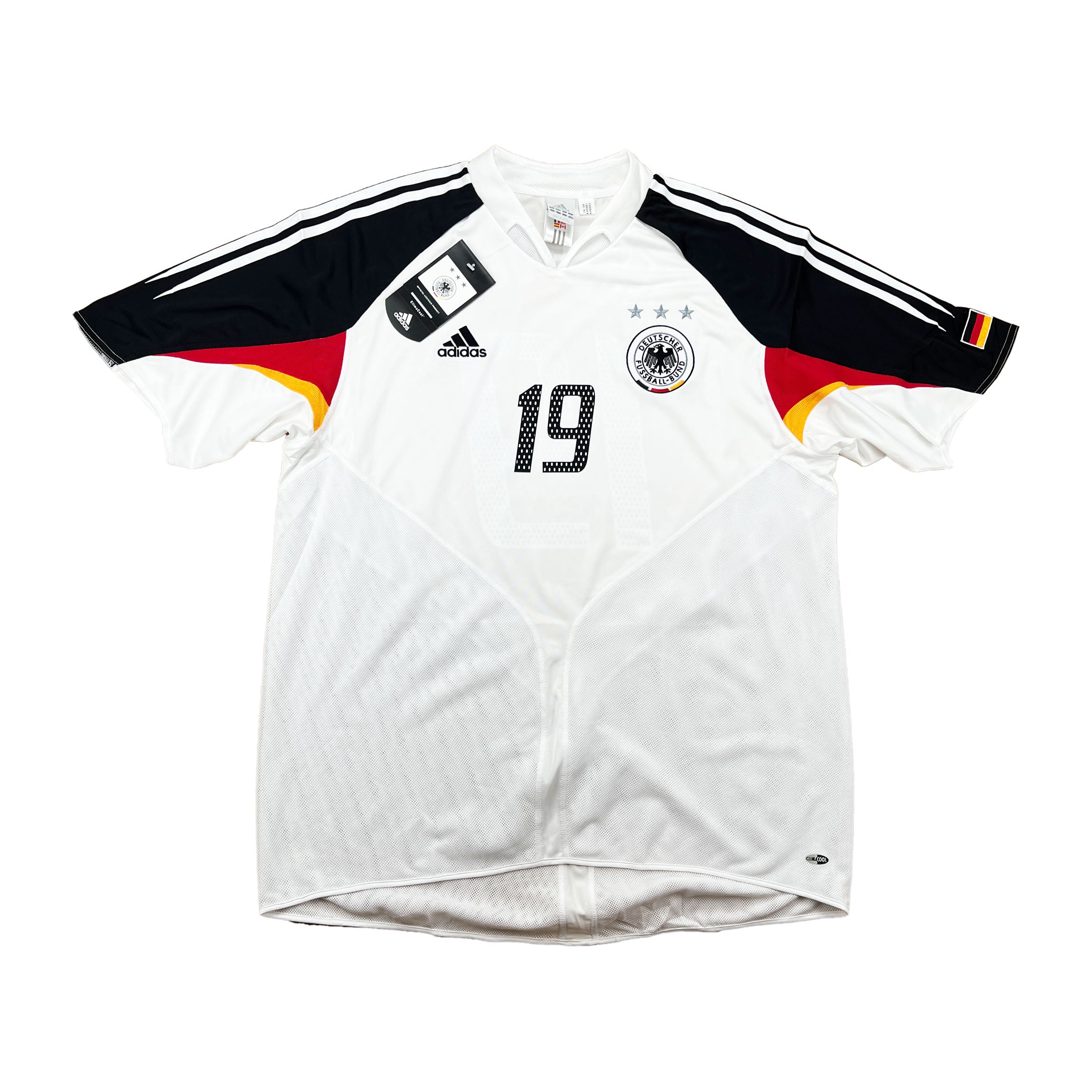 Deutschland 2004-05 "Schneider" Heim Trikot XL adidas