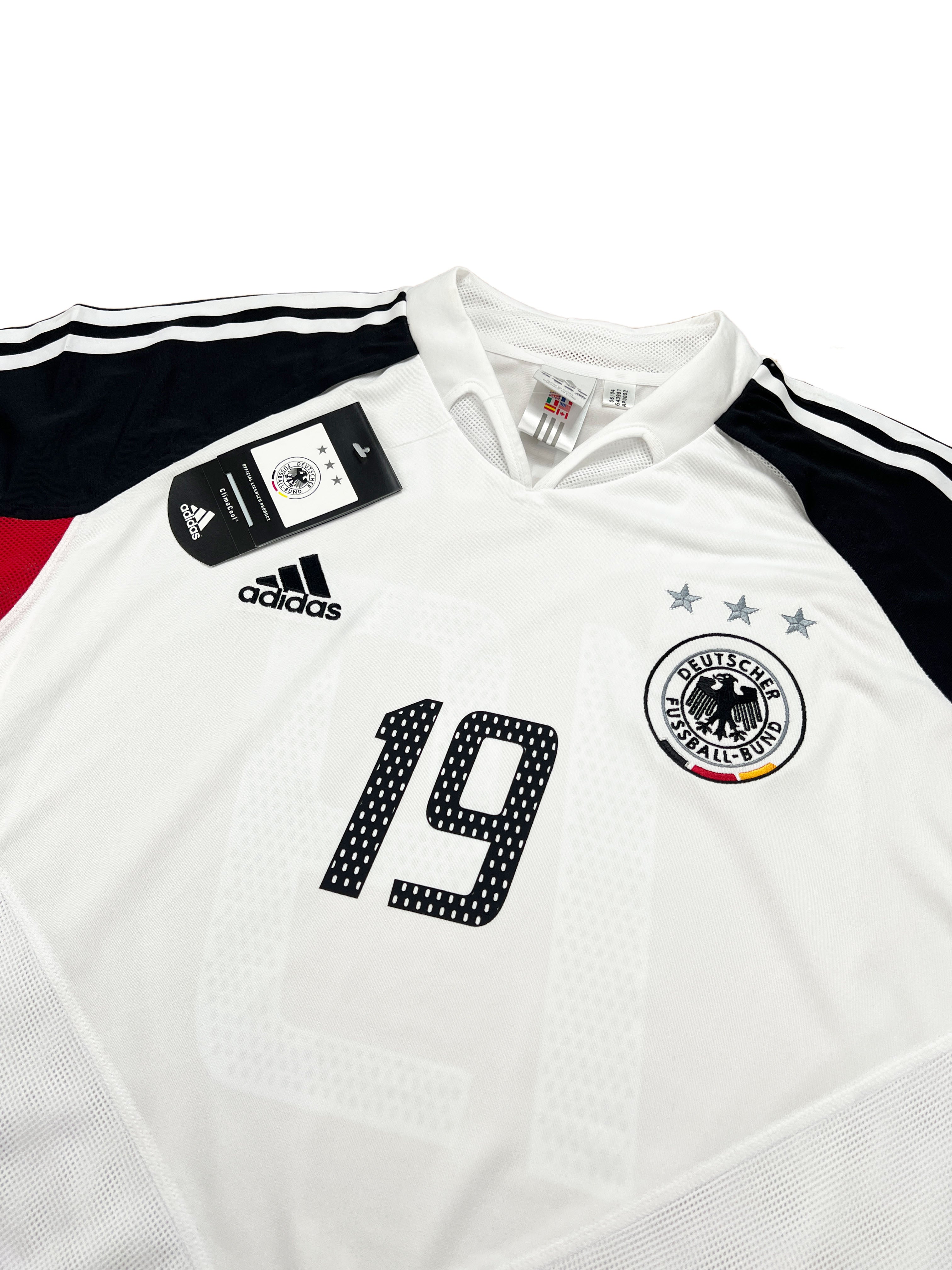 Deutschland 2004-05 "Schneider" Heim Trikot XL adidas