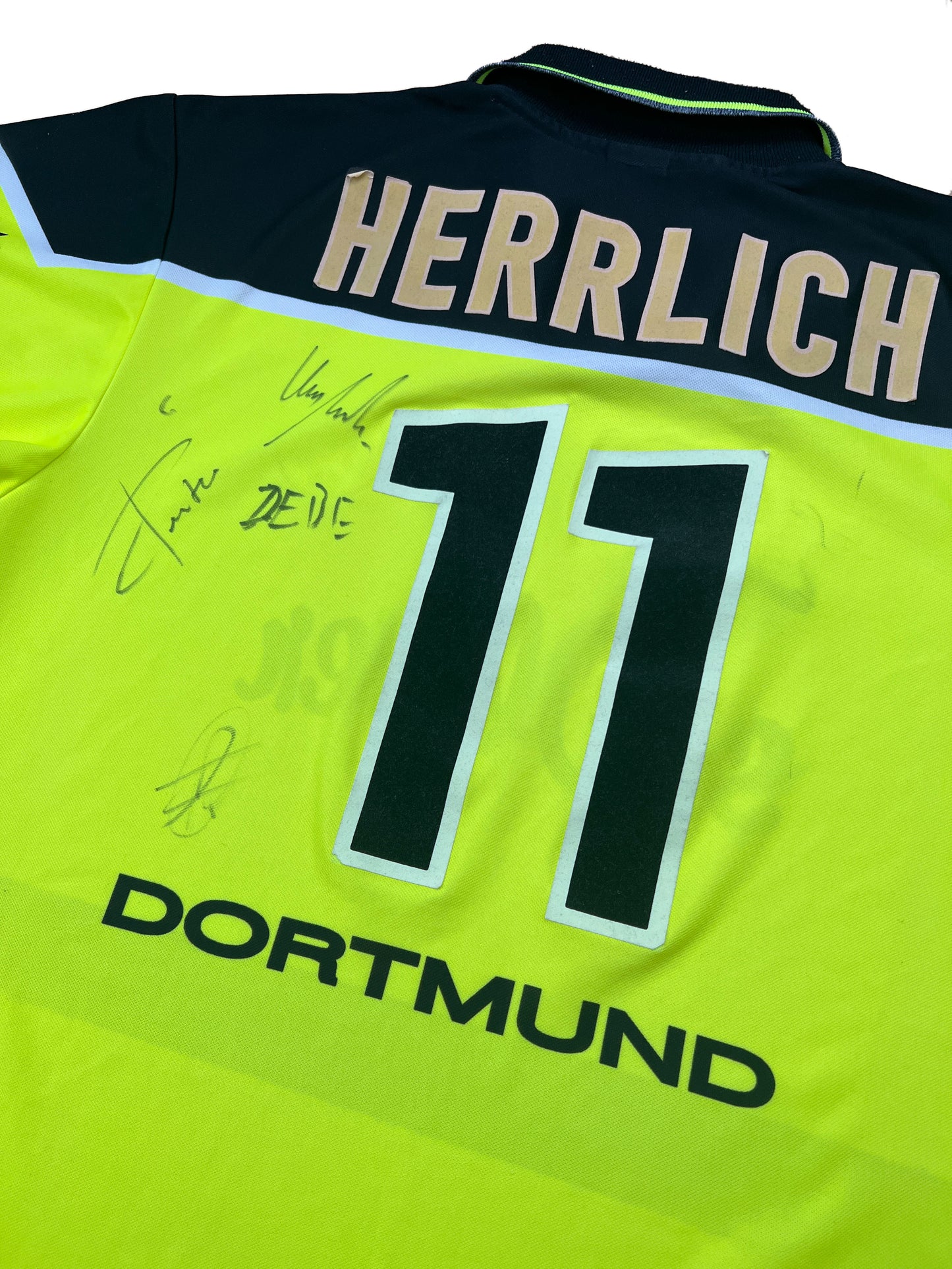 Borussia Dortmund "Herrlich" 1997-98 Heim Trikot "L" Nike