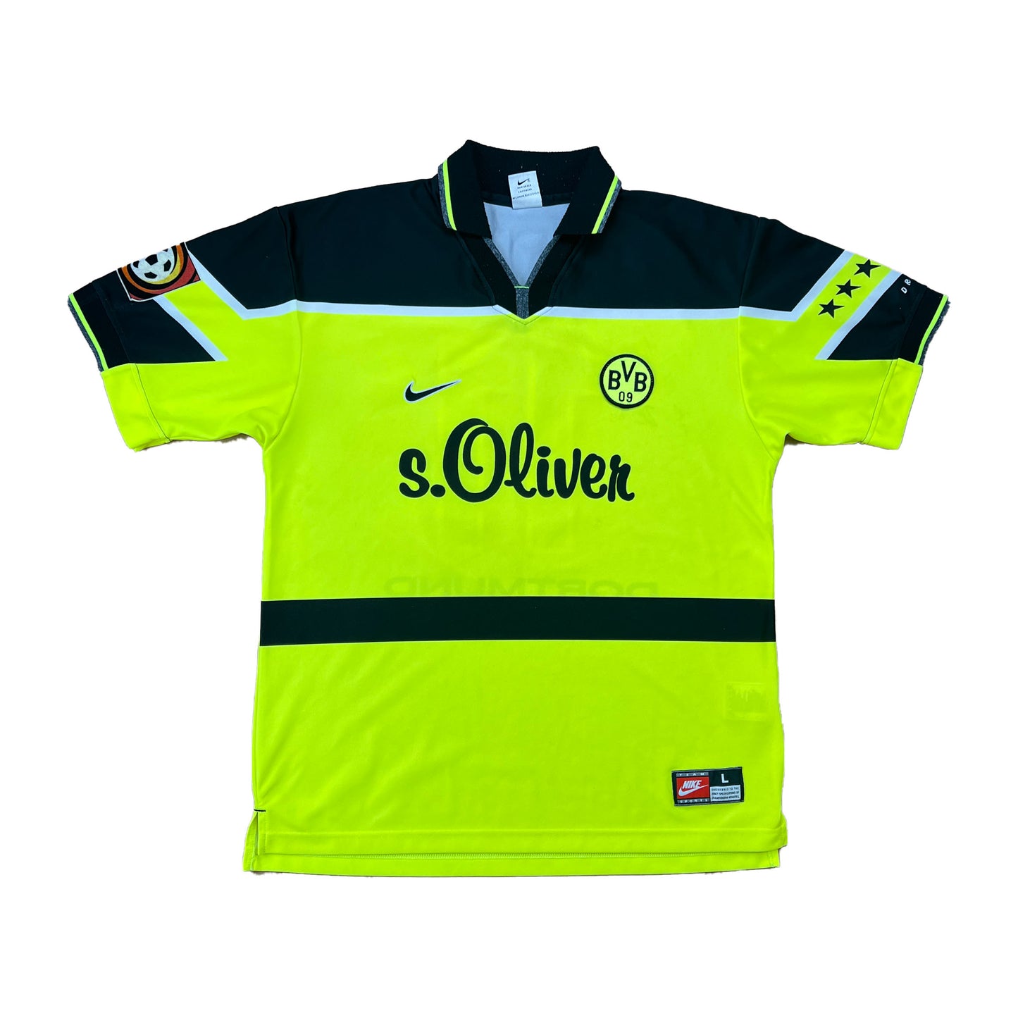 Borussia Dortmund "Herrlich" 1997-98 Heim Trikot "L" Nike