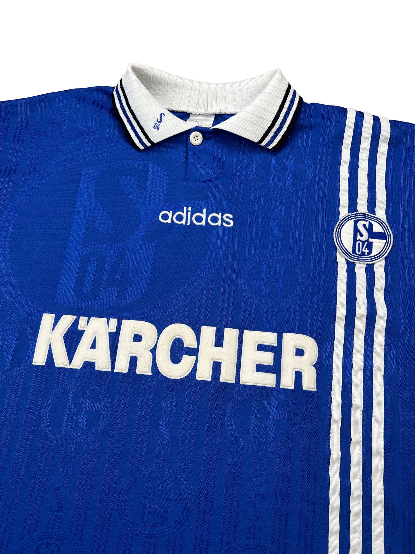 Schalke 04 1996-97 Heim Trikot L adidas