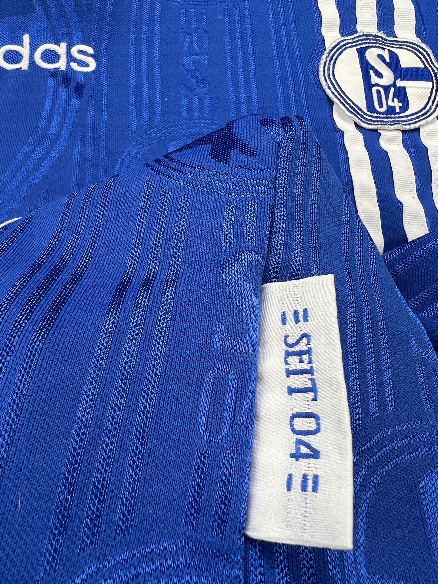 Schalke 04 1996-97 Heim Trikot L adidas
