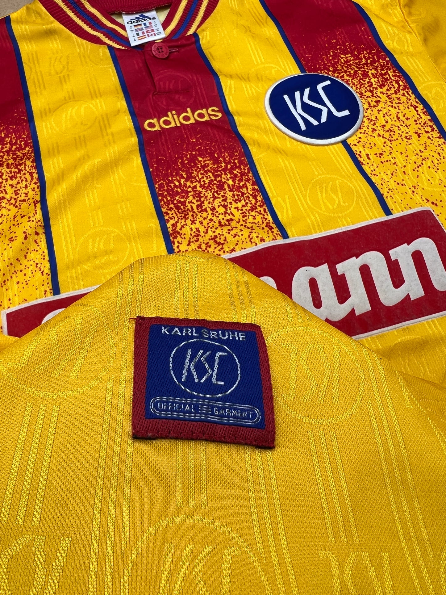 Karlsruher SC 1996-97 Drittes Trikot M adidas