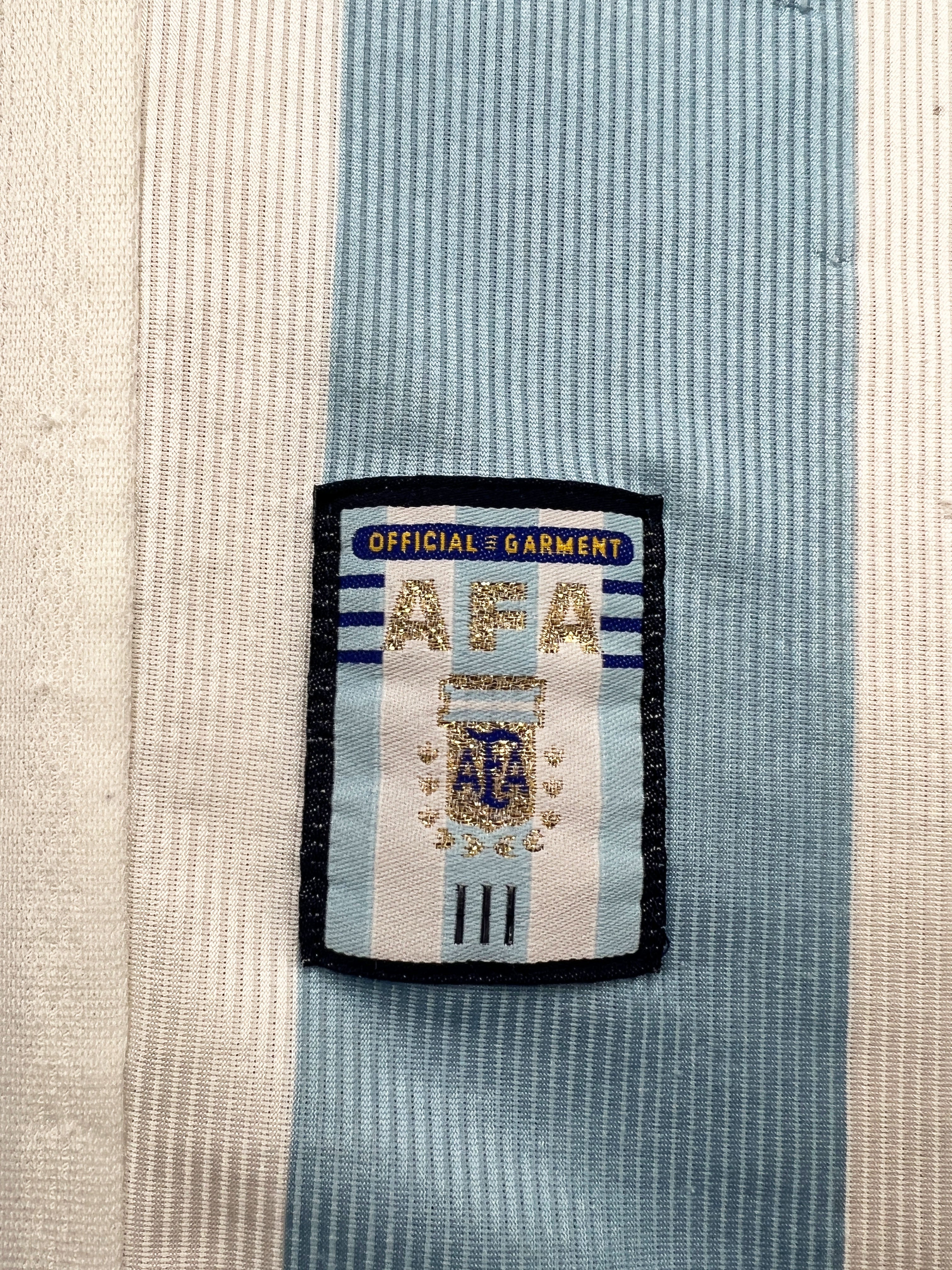 Argentinien 1998 "Claudio Lopez" Heim Trikot S adidas